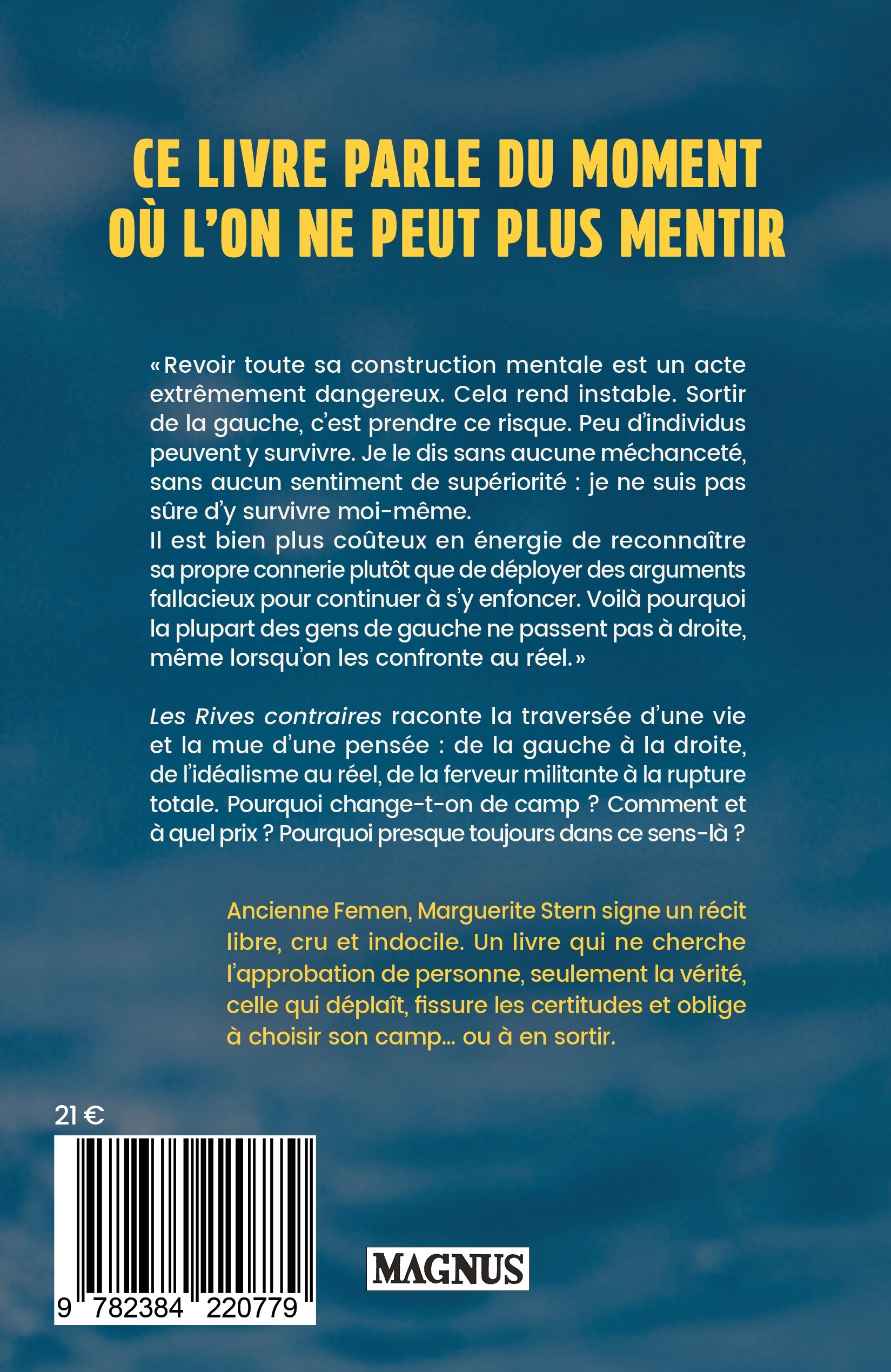 Les rives contraires - Marguerite Stern - MAGNUS