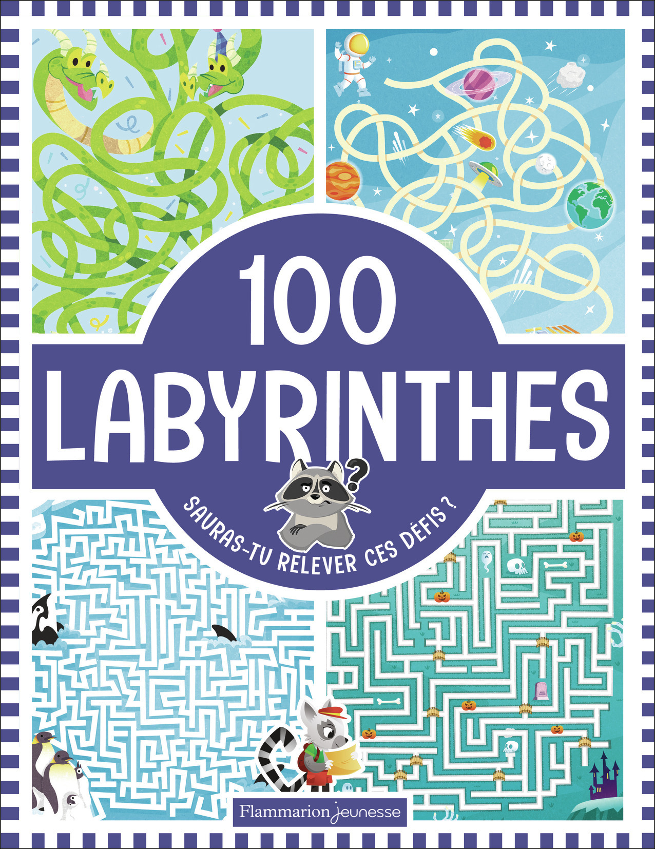 100 labyrinthes - Studio Dgph, Toni Stemp - FLAM JEUNESSE