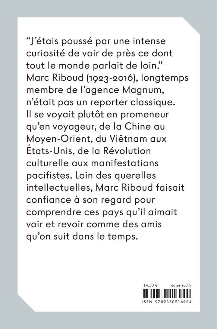 Marc Riboud - Marc Riboud - ACTES SUD