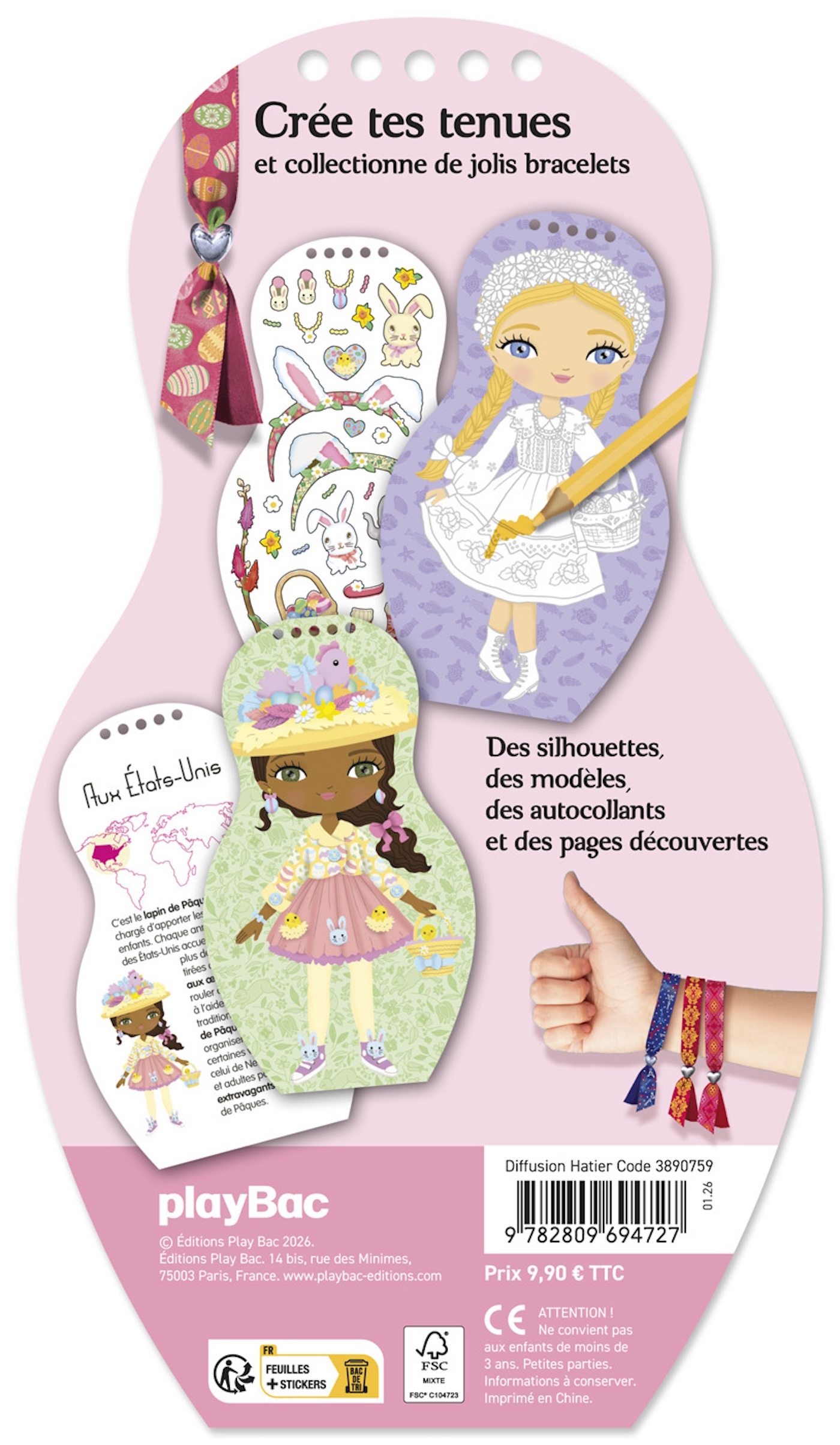 Minimiki - Carnet créatif - Pâques du monde -  - PLAY BAC