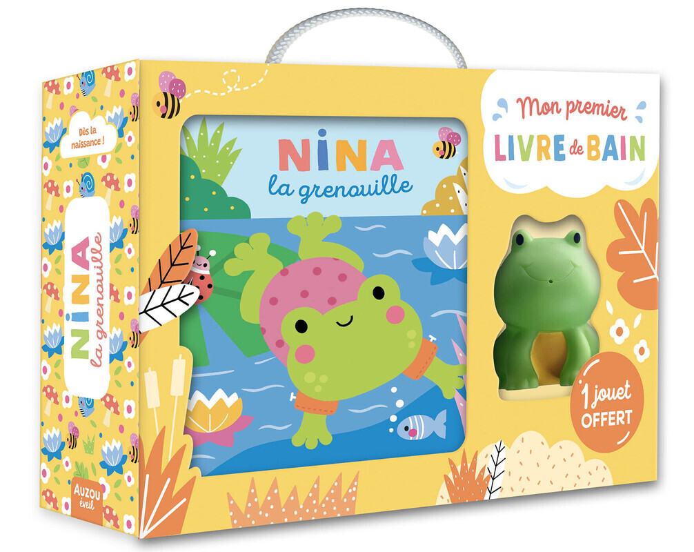 Nina la grenouille -  - AUZOU