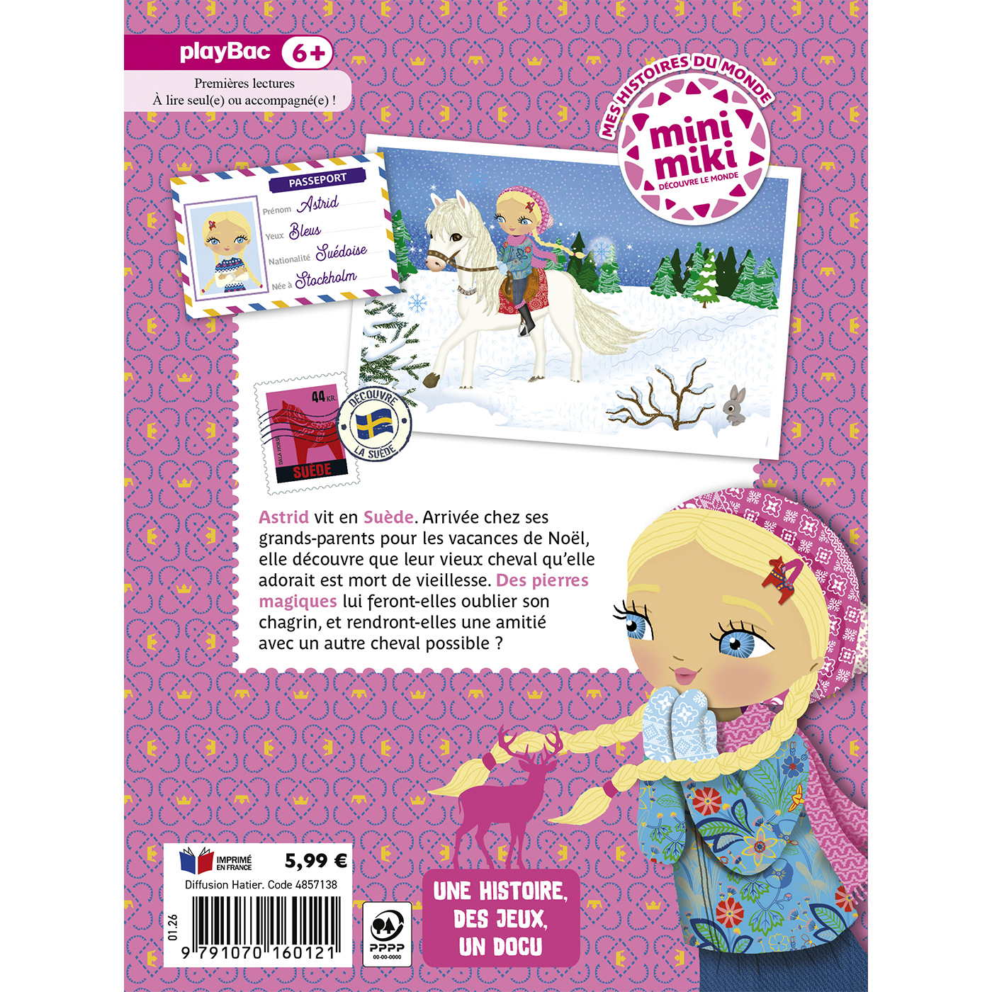 Minimiki - Astrid et les lettres magiques - nouvelle édition -  Nadja - PLAY BAC