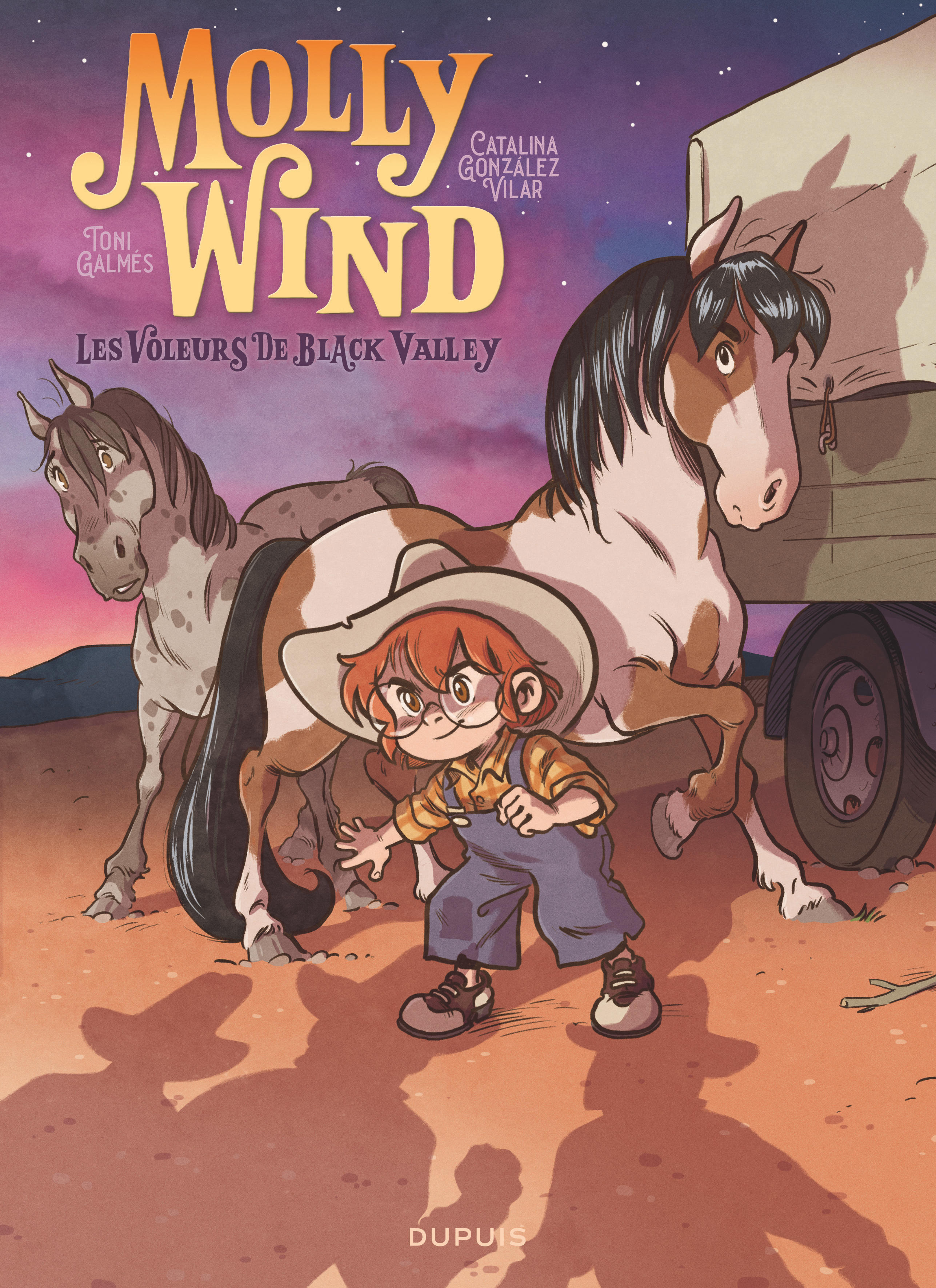 Molly Wind - Tome 3 - Les voleurs de Black Valley -  González Vilar Catalina - DUPUIS