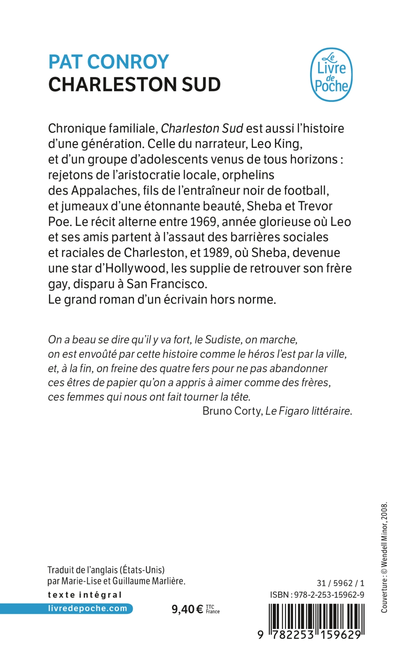 Charleston sud - Pat Conroy - LGF