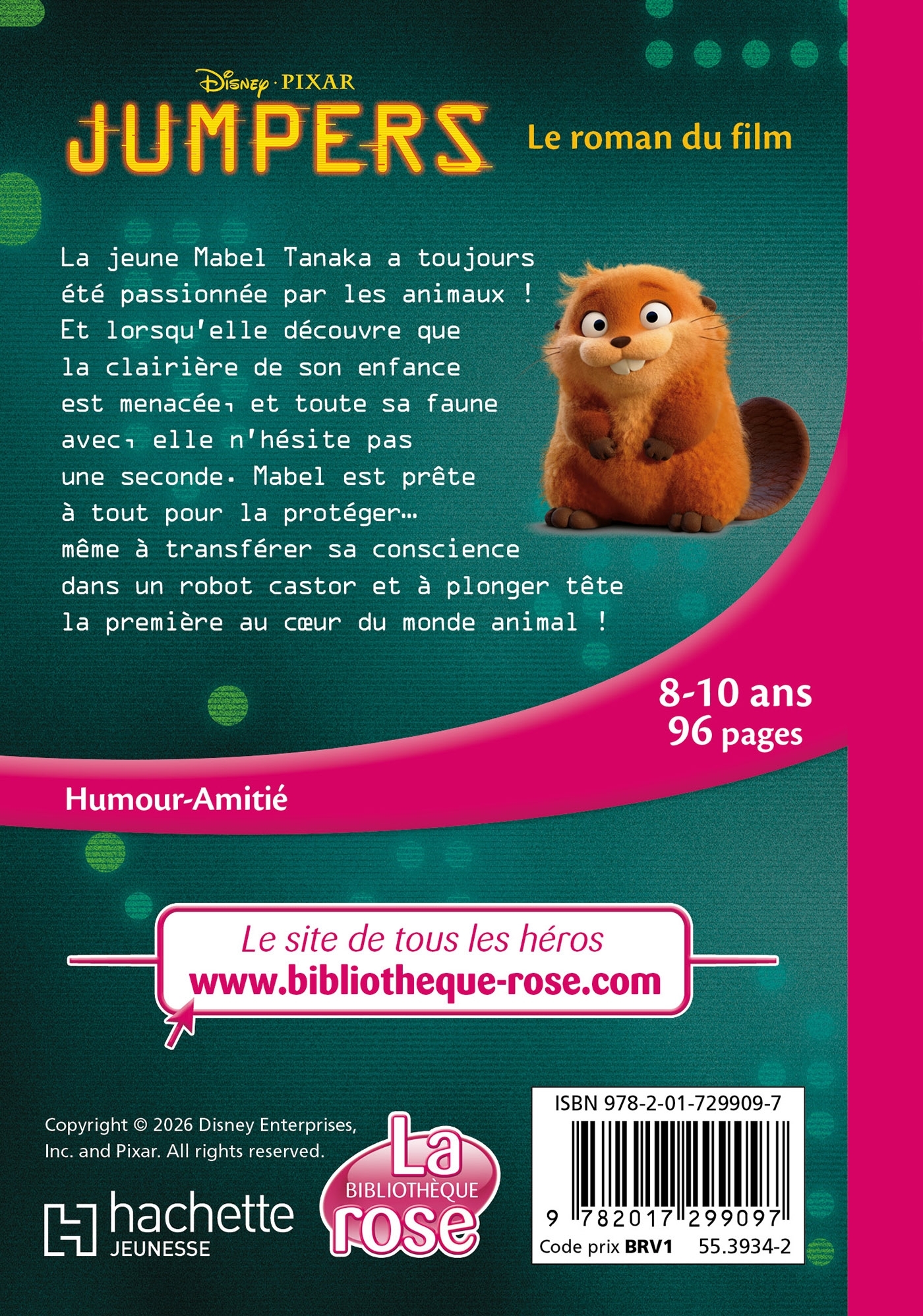Bibliothèque Disney - Jumpers - Le roman du film -  Disney - HACHETTE JEUN.