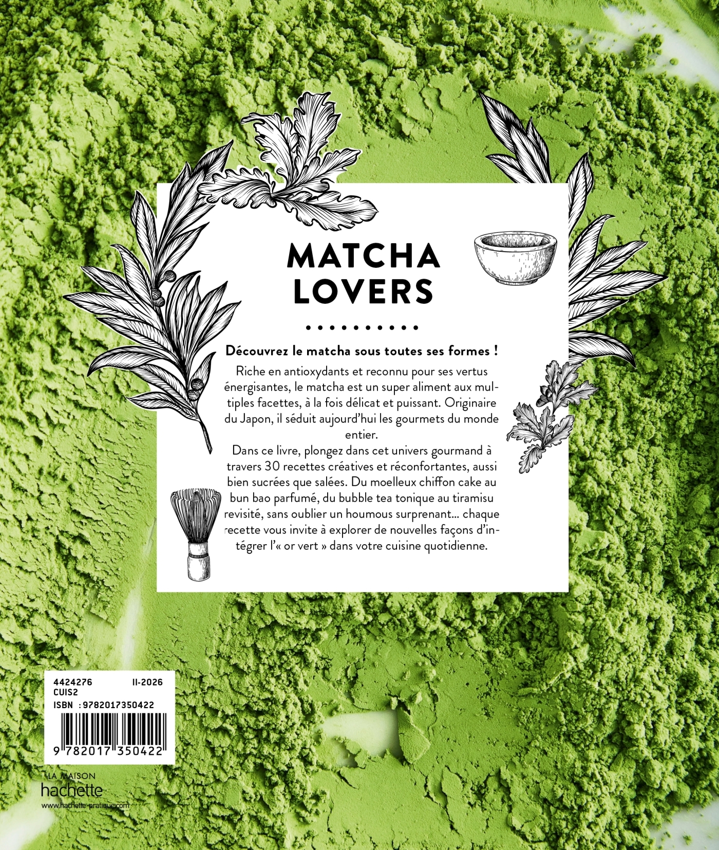 Fait Maison - Matcha Lovers - Chloé Josso - HACHETTE PRAT