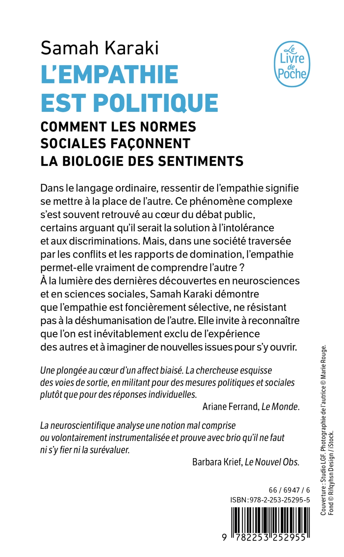 L'Empathie est politique - Samah Karaki - LGF