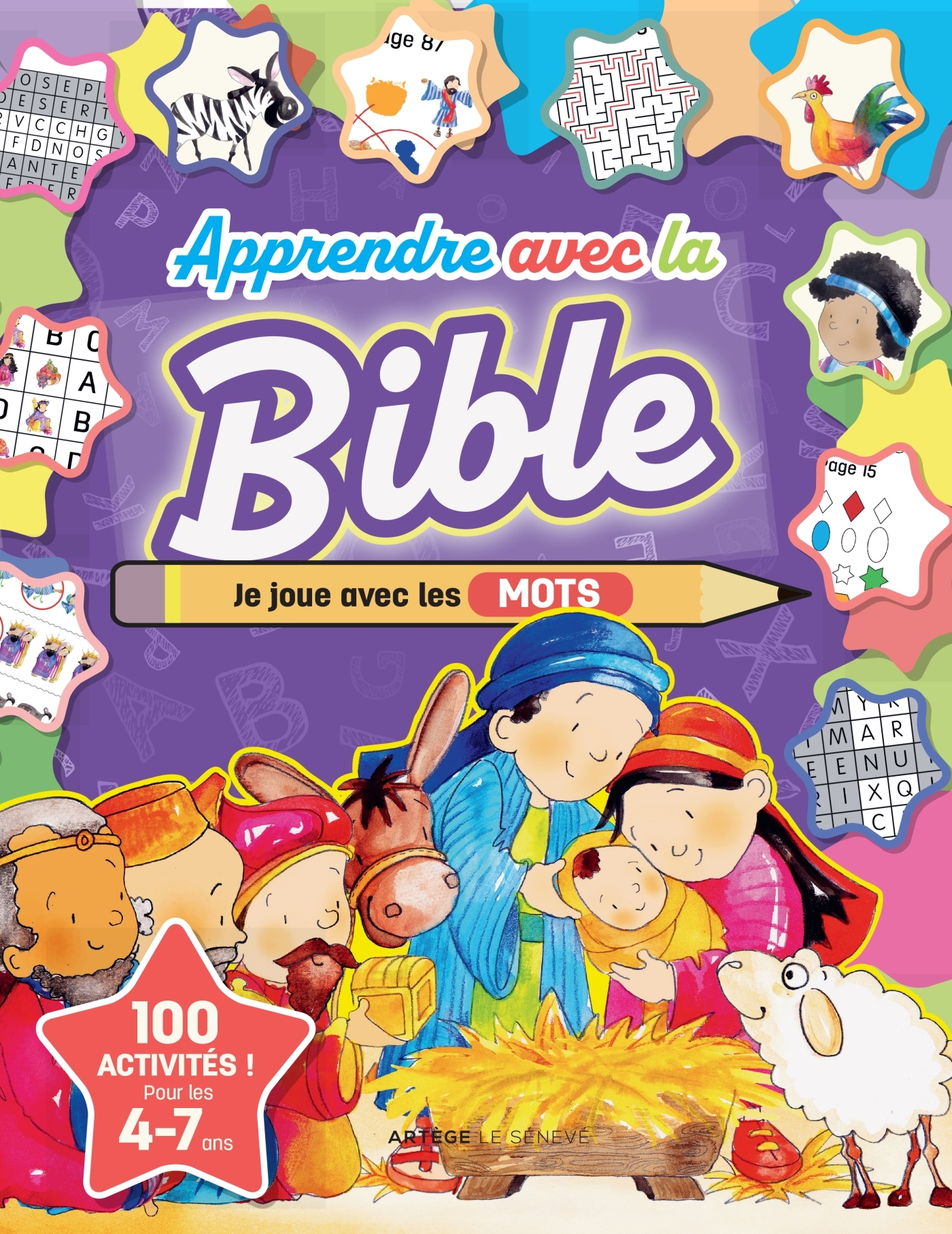 Apprendre avec la Bible :  je joue avec les mots - Cecilie Fodor, Mike Krome - SENEVE