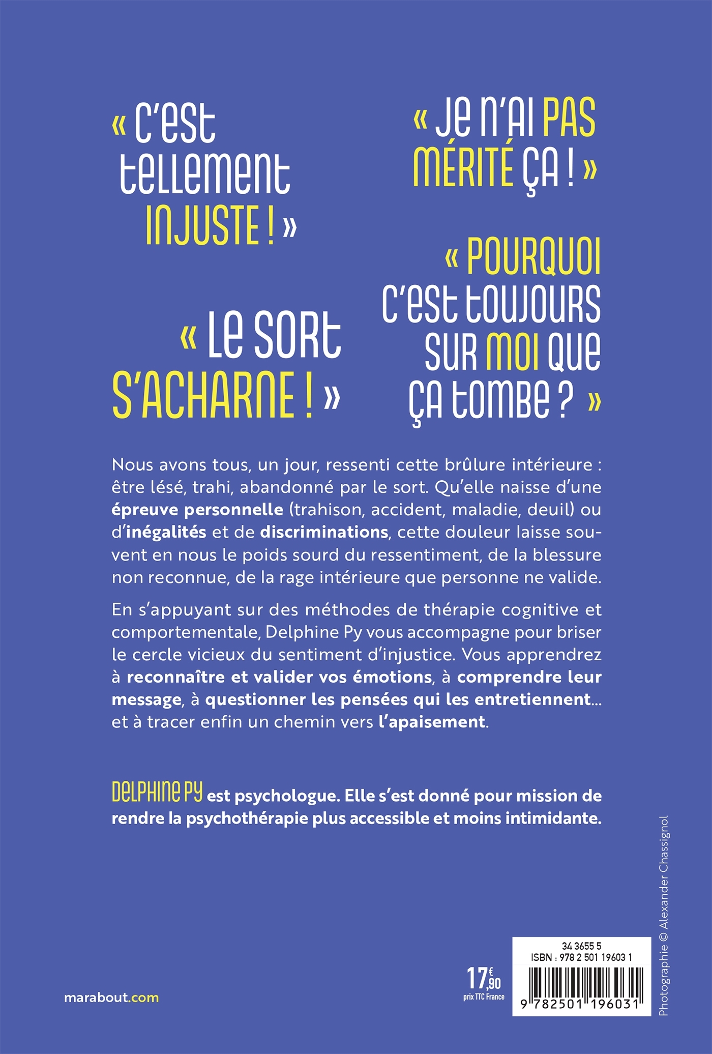 C'est injuste ! - Delphine Py - MARABOUT