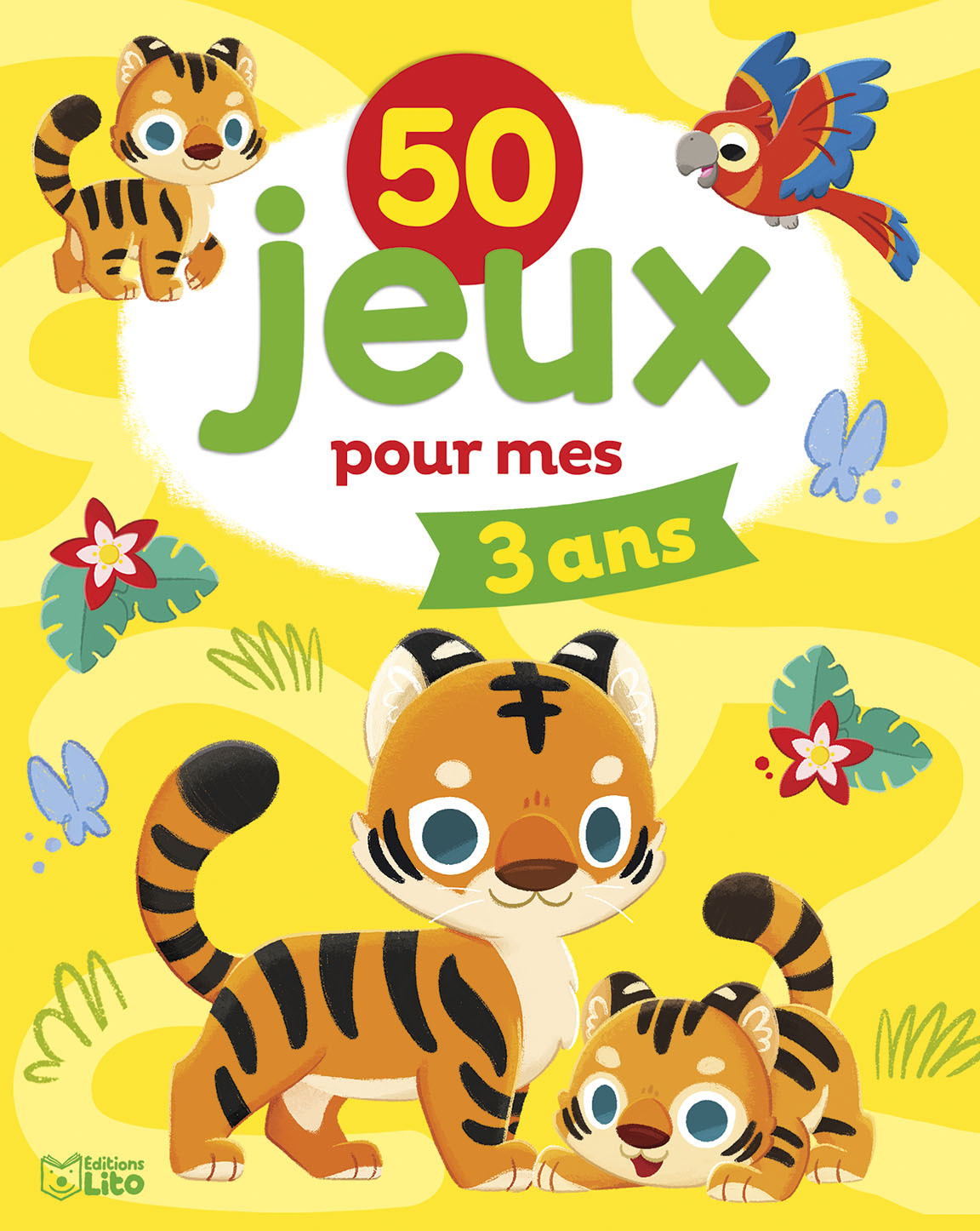 50 JEUX POUR MES 3 ANS -  - LITO