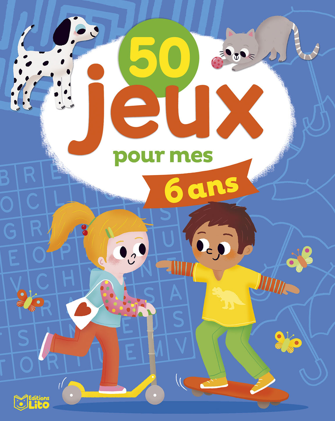 50 JEUX POUR MES 6 ANS -  - LITO