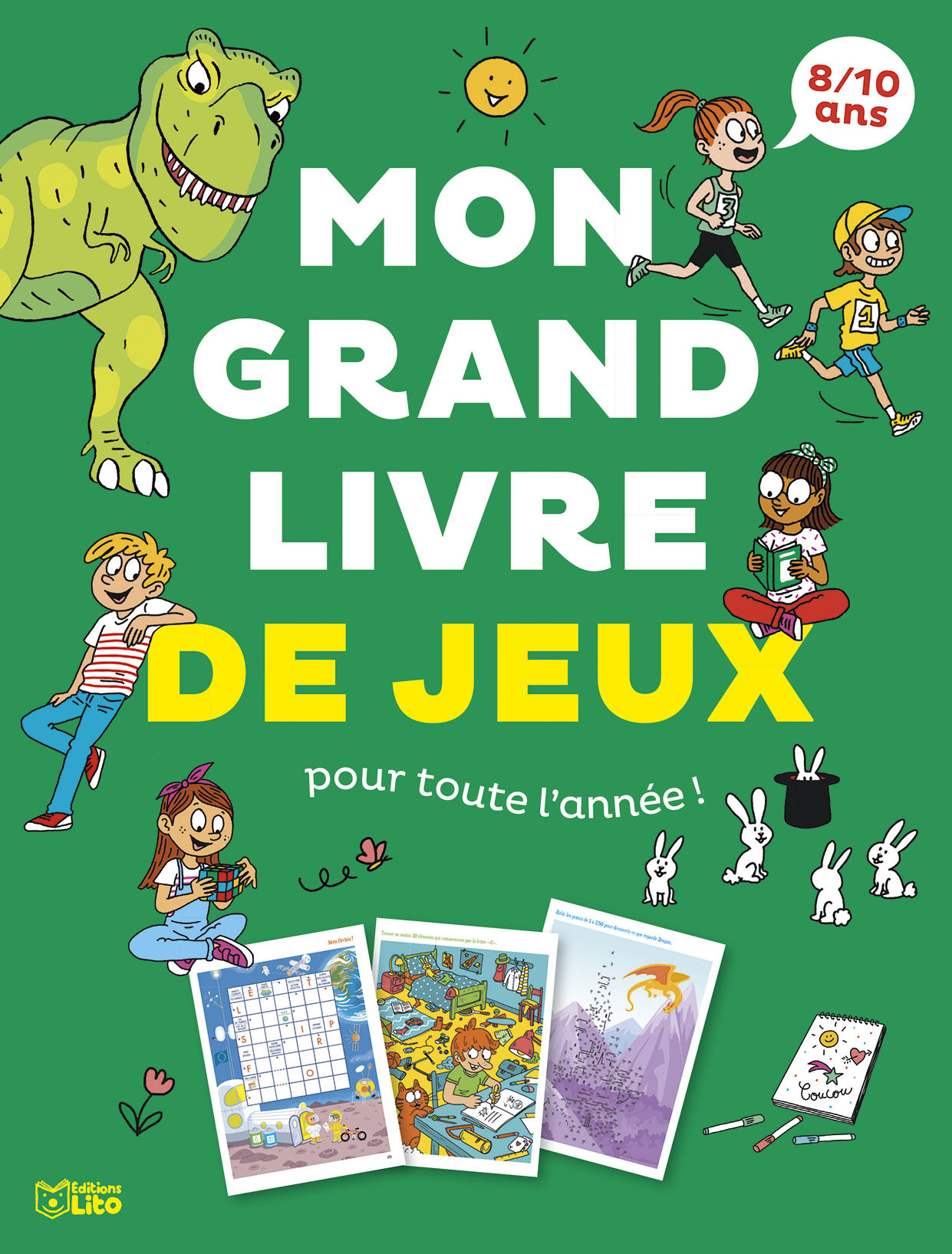 MON GRD LIV JEUX TTE AN 8 10 A -  - LITO