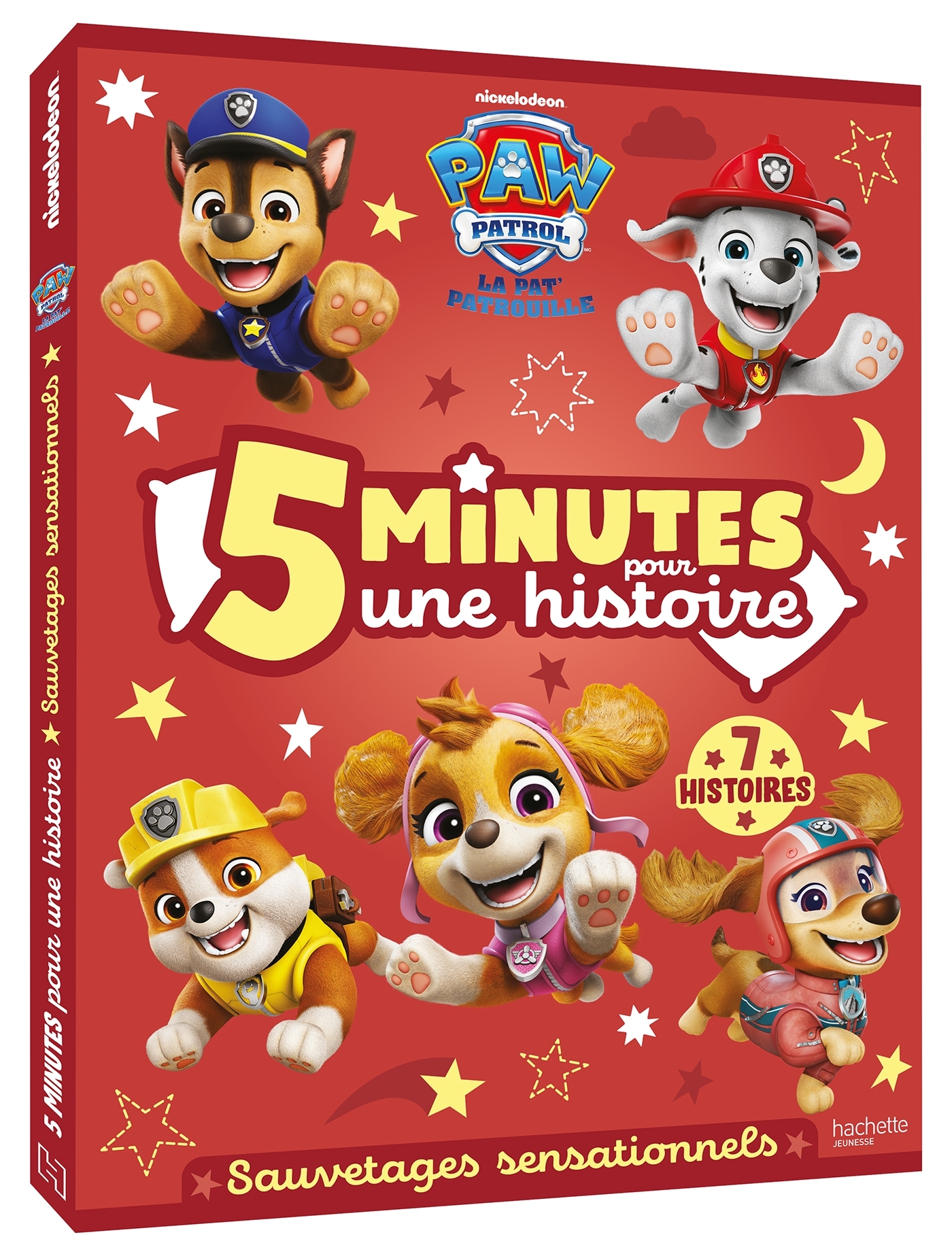 La Pat' Patrouille - 5 minutes pour une histoire - Sauvetages sensationnels - ERICK ALEXANDERSON ROSAS,   - HACHETTE JEUN.