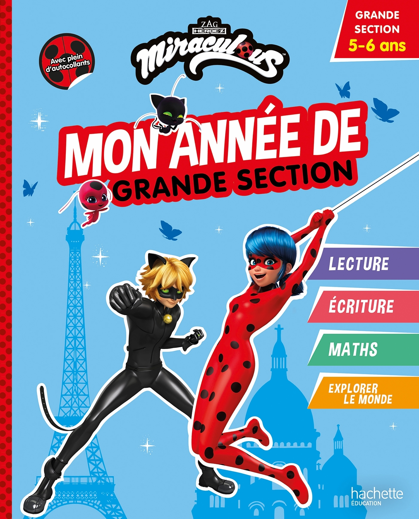 Miraculous - Mon année de Grande Section 5-6 ans -  Hachette Education - HACHETTE EDUC