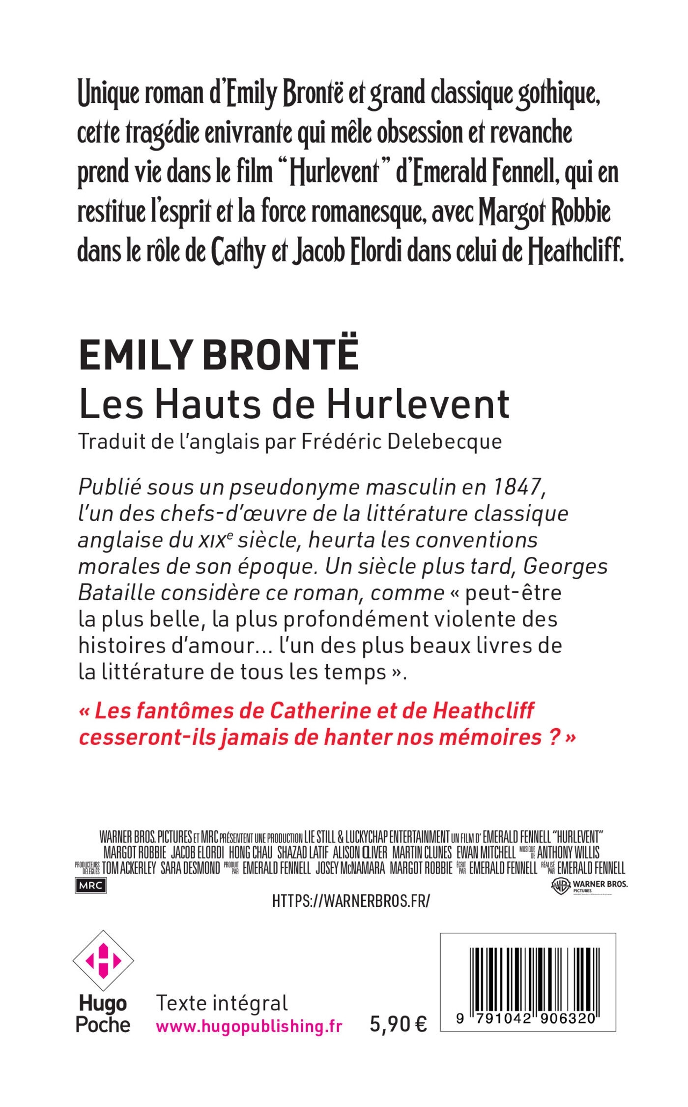 Hurlevent - Emily Brontë - HUGO POCHE