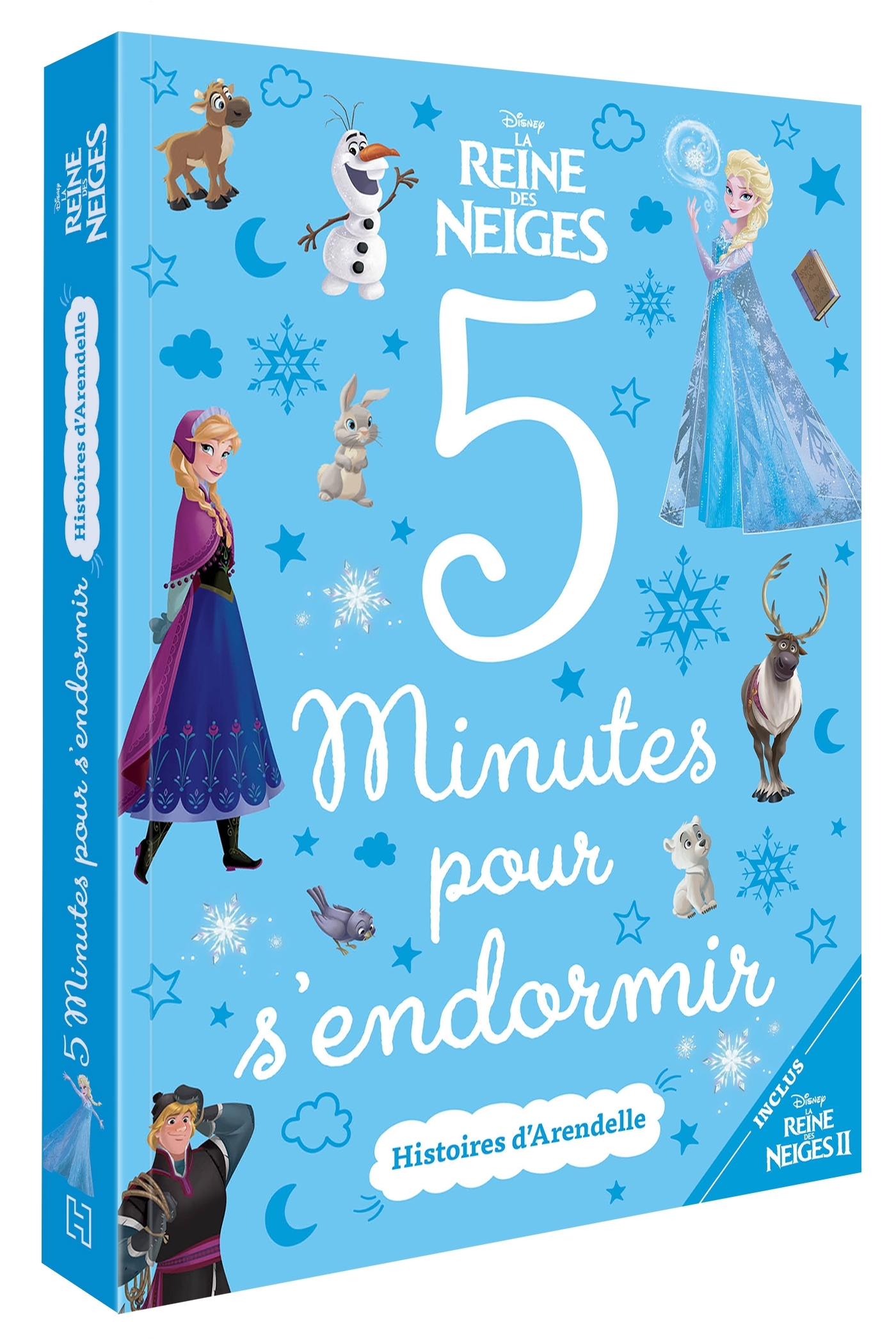 LA REINE DES NEIGES - 5 Minutes pour s'endormir - Histoires d'Arendelle - Disney -  Collectif - DISNEY HACHETTE