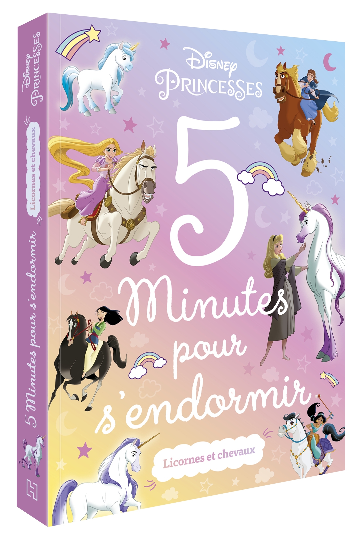 DISNEY PRINCESSES - 5 minutes pour s'endormir - Licornes & Chevaux -  Collectif - DISNEY HACHETTE