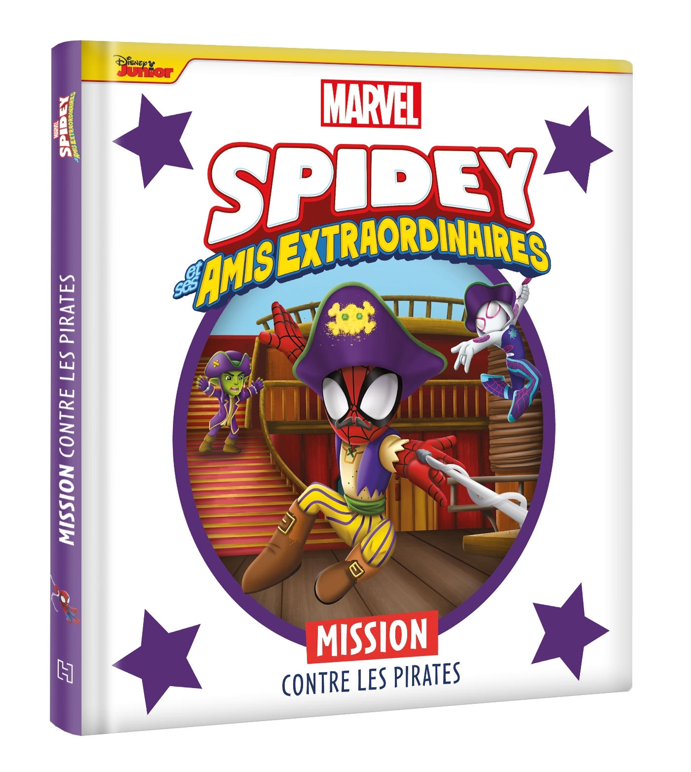 SPIDEY ET SES AMIS EXTRAORDINAIRES - Mission contre les pirates - MARVEL - XXX - DISNEY HACHETTE