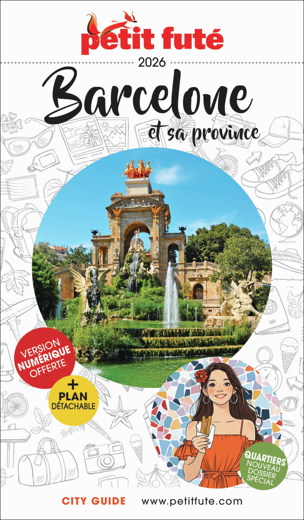 Guide Barcelone Et Sa Province 2026 Petit Futé -  Auzias d. / labourdette j. & alter, Jean-Paul Labourdette, Dominique Auzias - PETIT FUTE