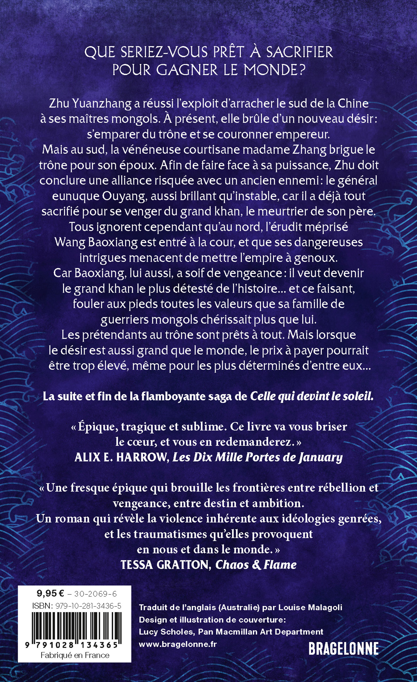 Celui qui noya le monde - Shelley Parker-Chan - BRAGELONNE