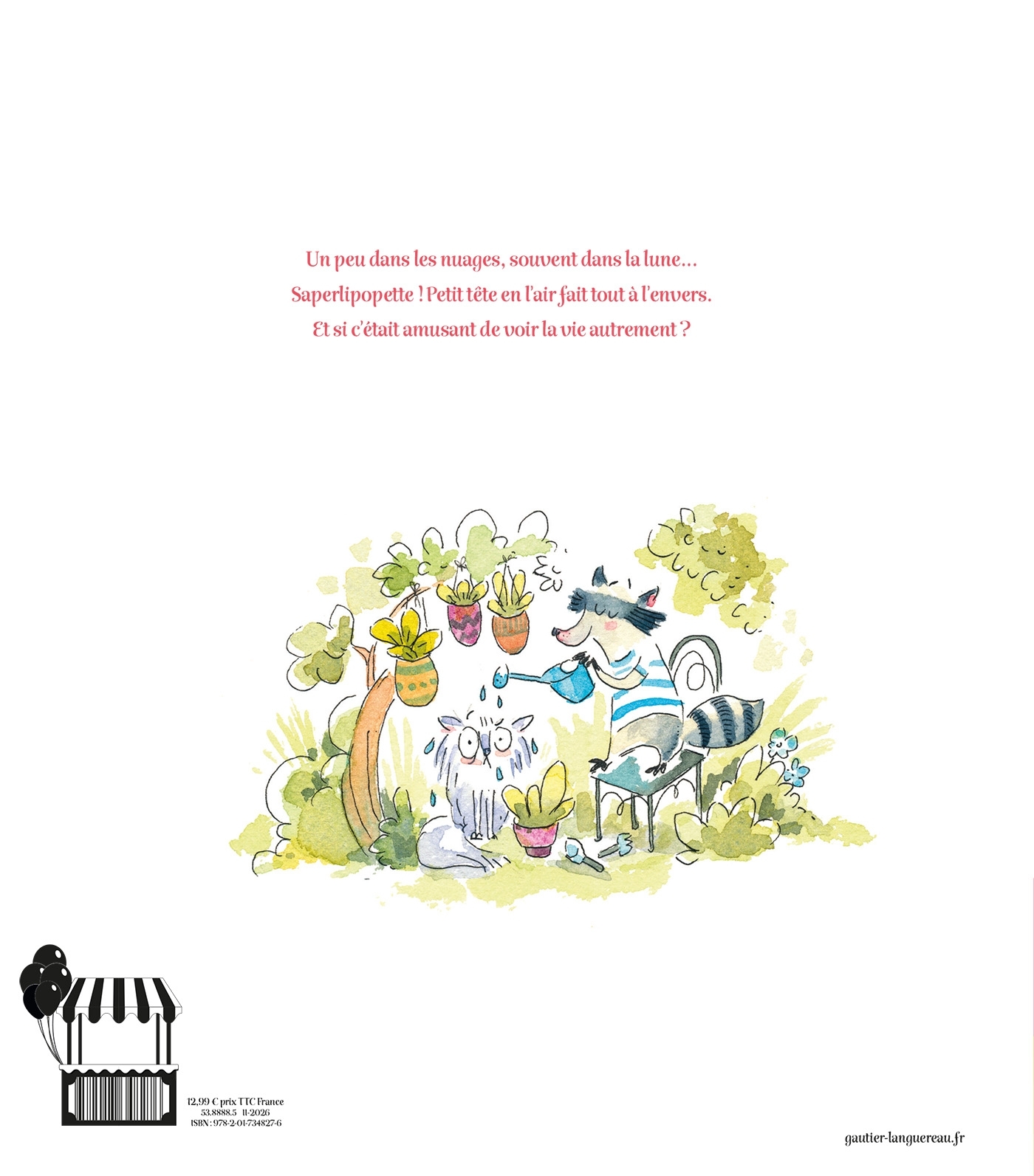 Petit Tête en l'air - Agnès de Lestrade - GAUTIER LANGU.