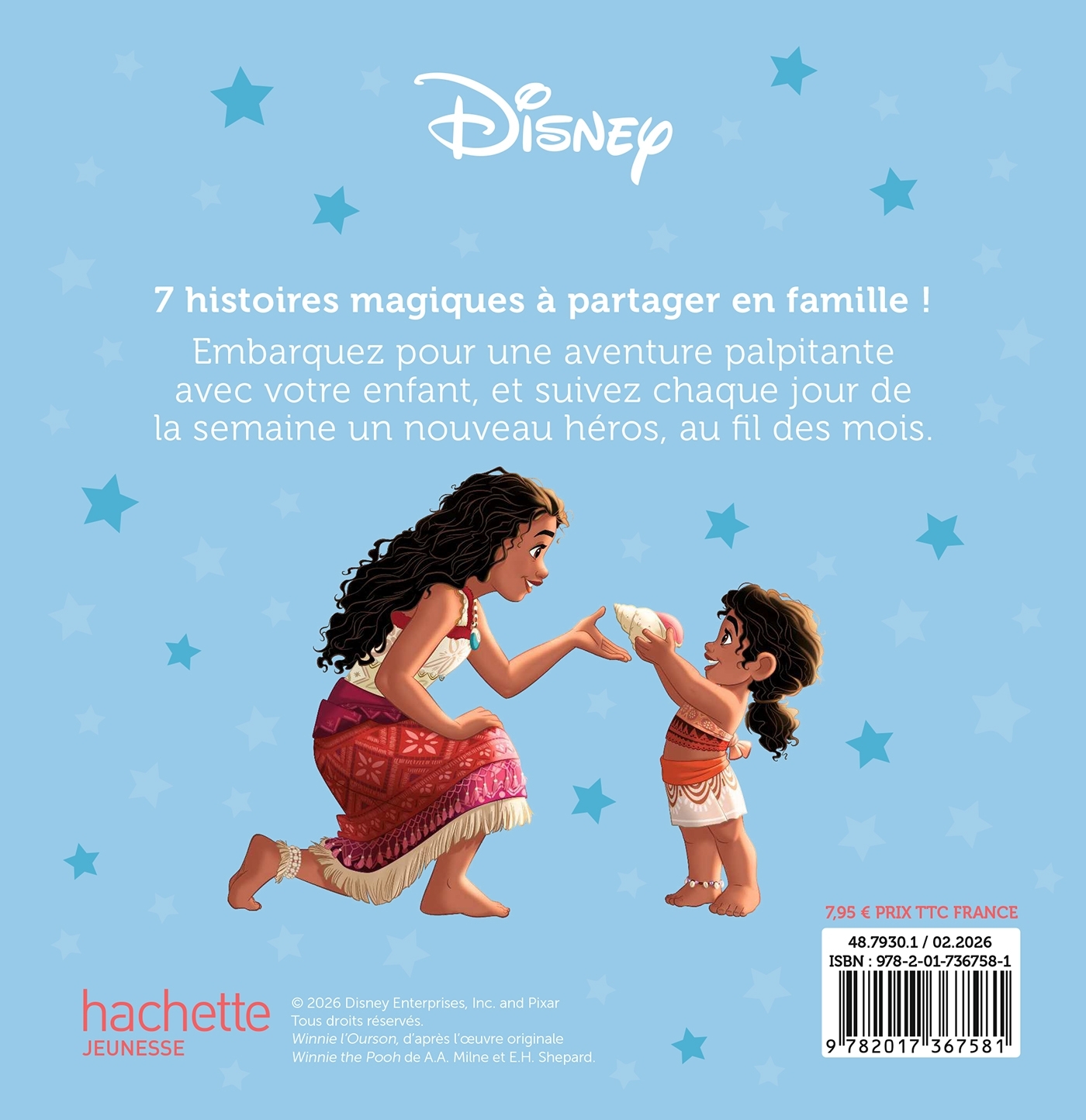 DISNEY - 7 Histoires pour la semaine - Au fil des saisons -  - DISNEY HACHETTE