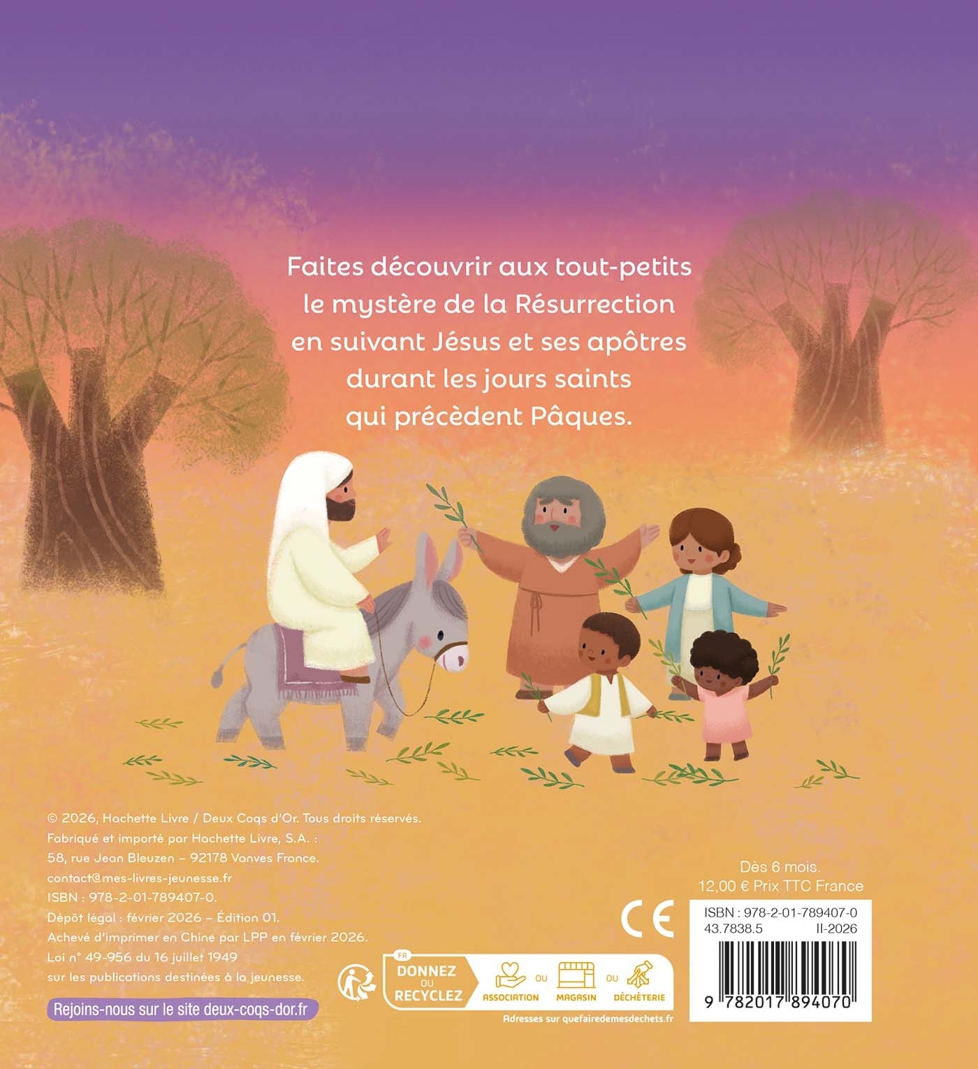 Ma petite histoire de Pâques - Caroline Pellissier, Virginie Aladjidi - DEUX COQS D OR