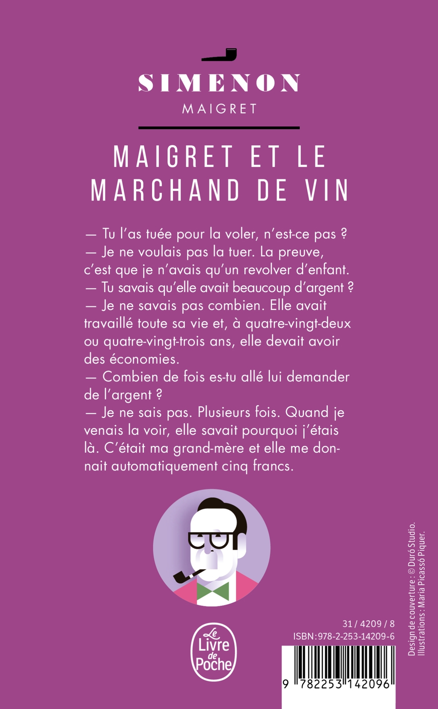 Maigret et le marchand de vin - Georges Simenon - LGF