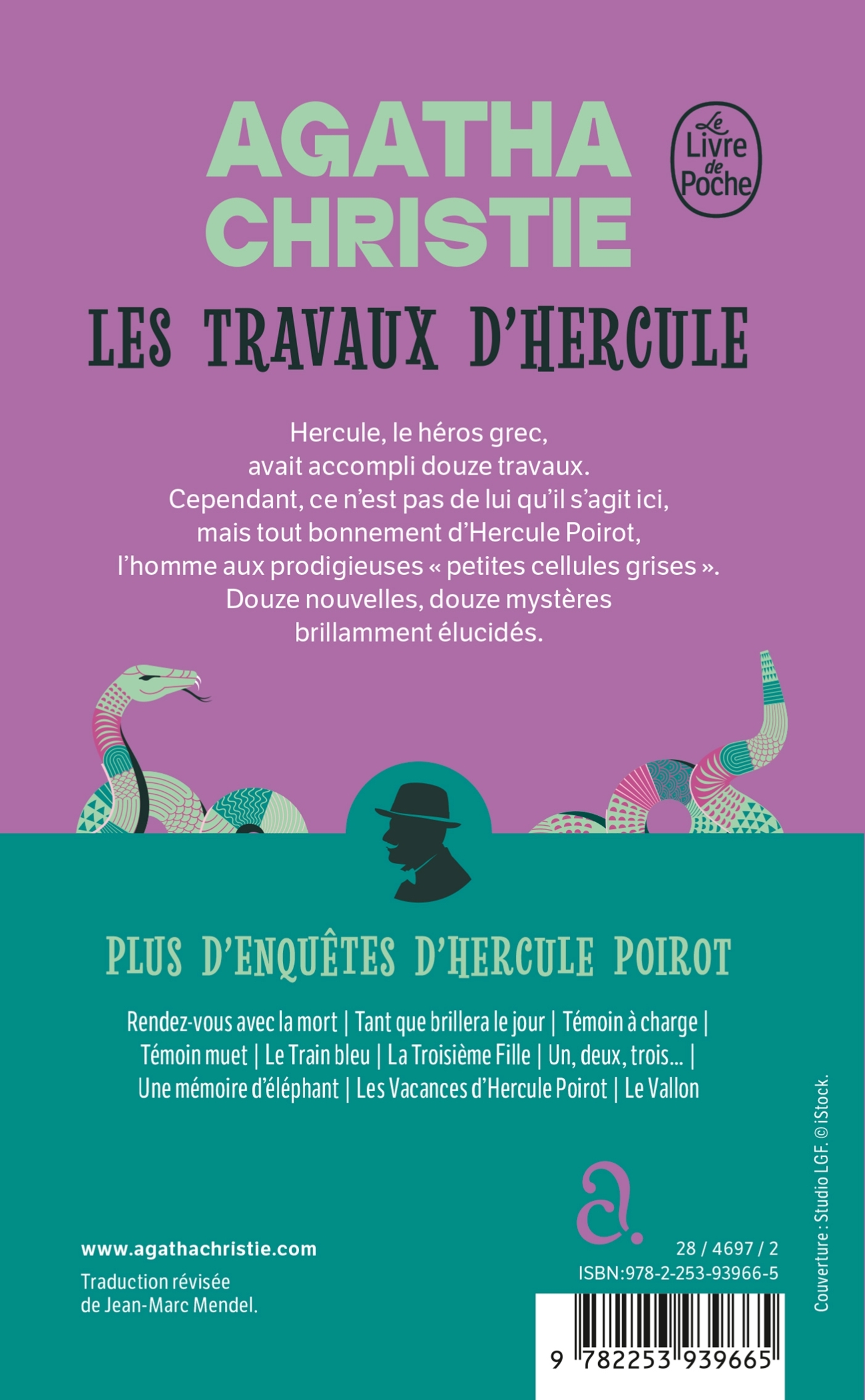 Les travaux d'Hercule (Nouvelle traduction révisée) - Agatha Christie - LGF