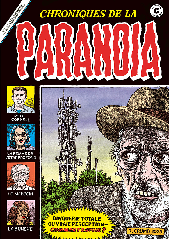 Chroniques de la paranoïa - Robert Crumb - CORNELIUS