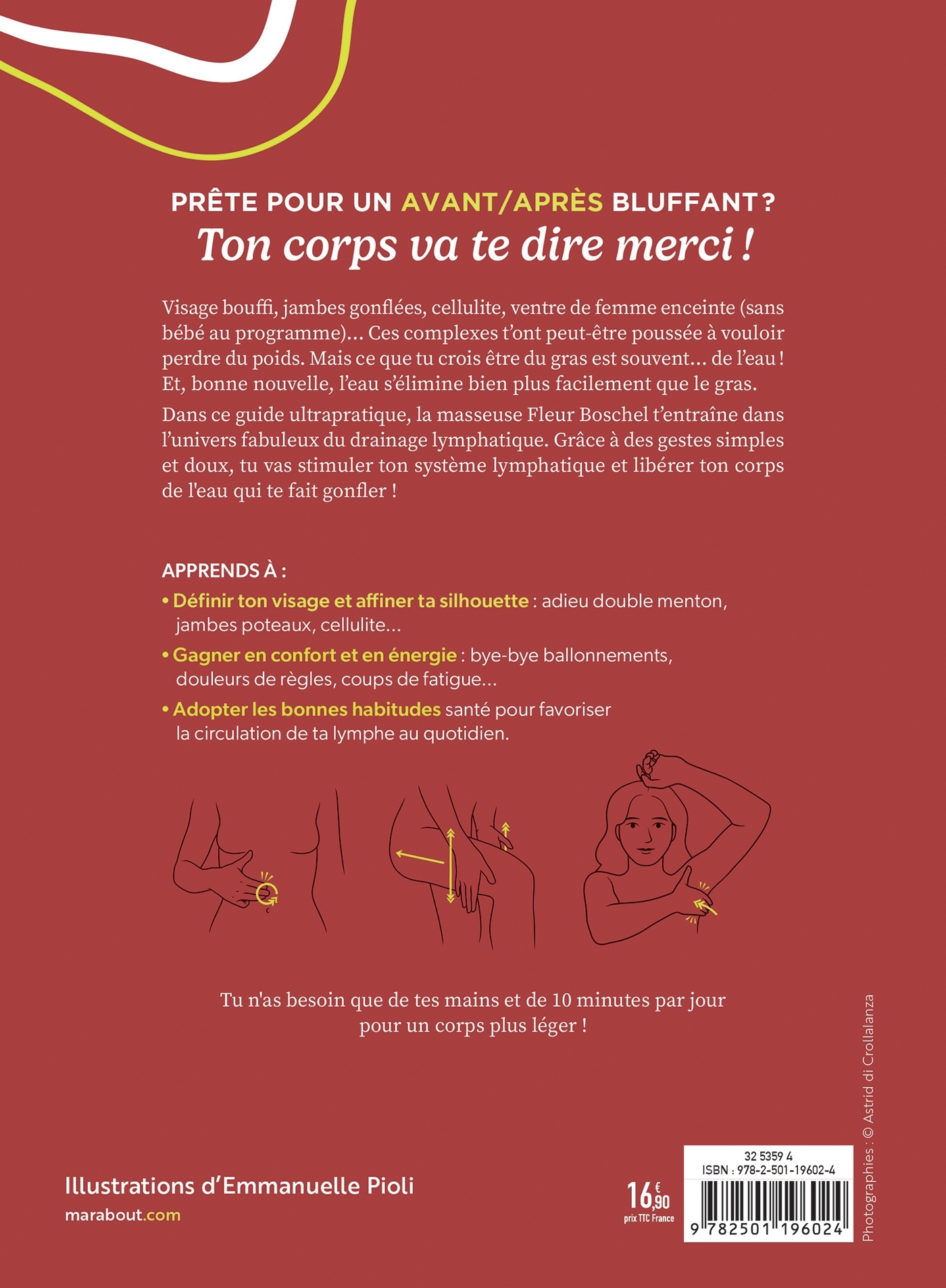 C'est pas du gras, c'est de l'eau ! - Fleur Boschel, Fleur Boschel @lamaindefleur_ - MARABOUT