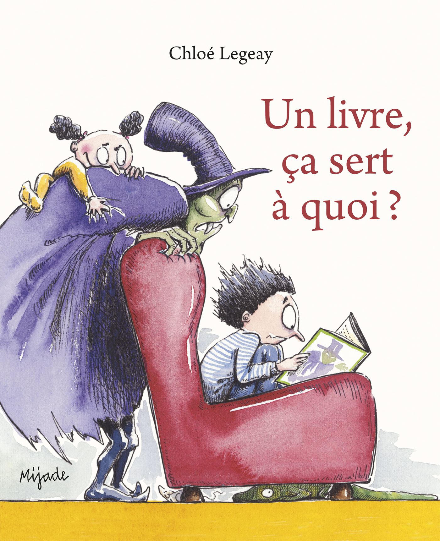 Un livre, ça sert à quoi ? -  Legeay chloe, Chloé Legeay - MIJADE