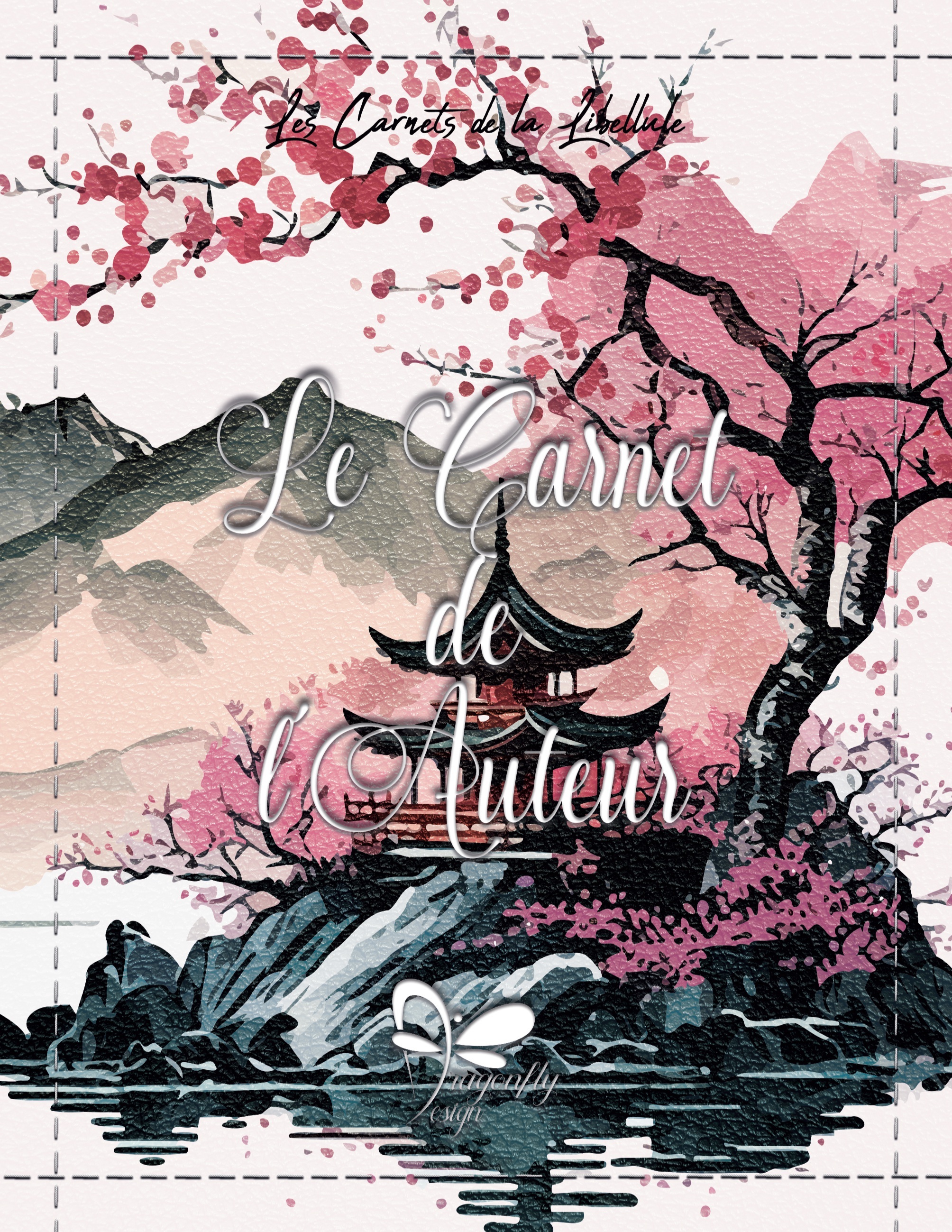 Le Carnet de l'auteur - Japon - Dragonfly Design - BOOKS ON DEMAND