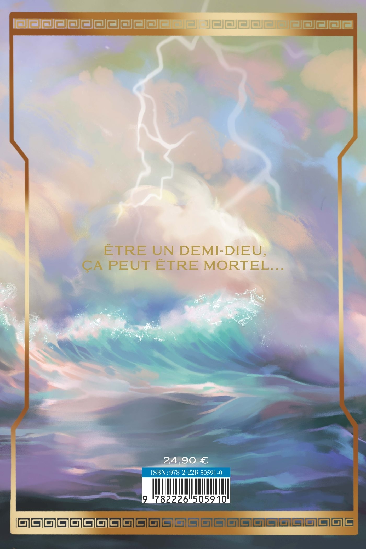 Percy Jackson et les Olympiens T1 - Le Voleur de foudre (Edition 2025 - Collector) - Rick Riordan - ALBIN MICHEL