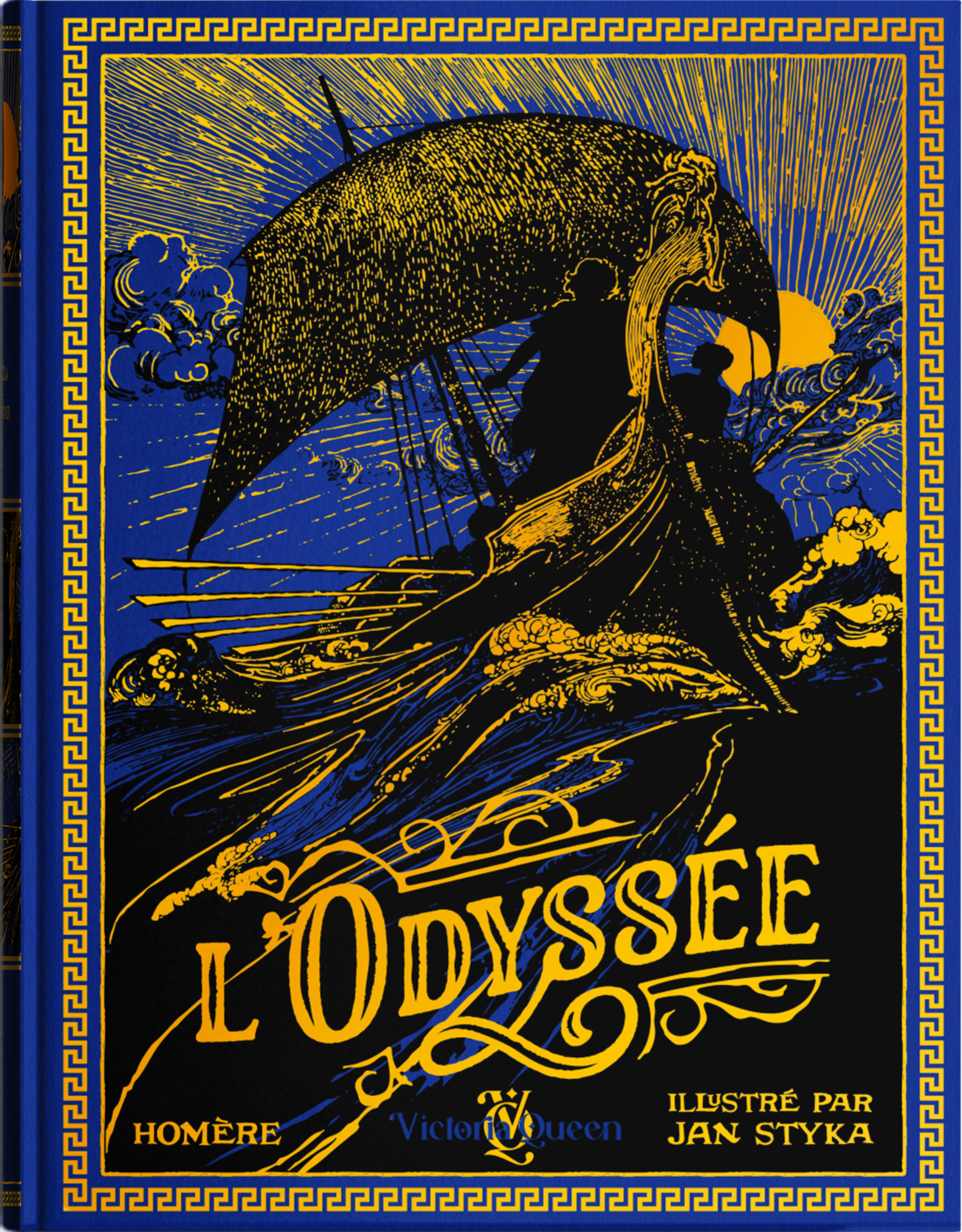 L'ODYSSEE - EDITION DELUXE ILLUSTREE -  Homère - VICTORIA QUEEN