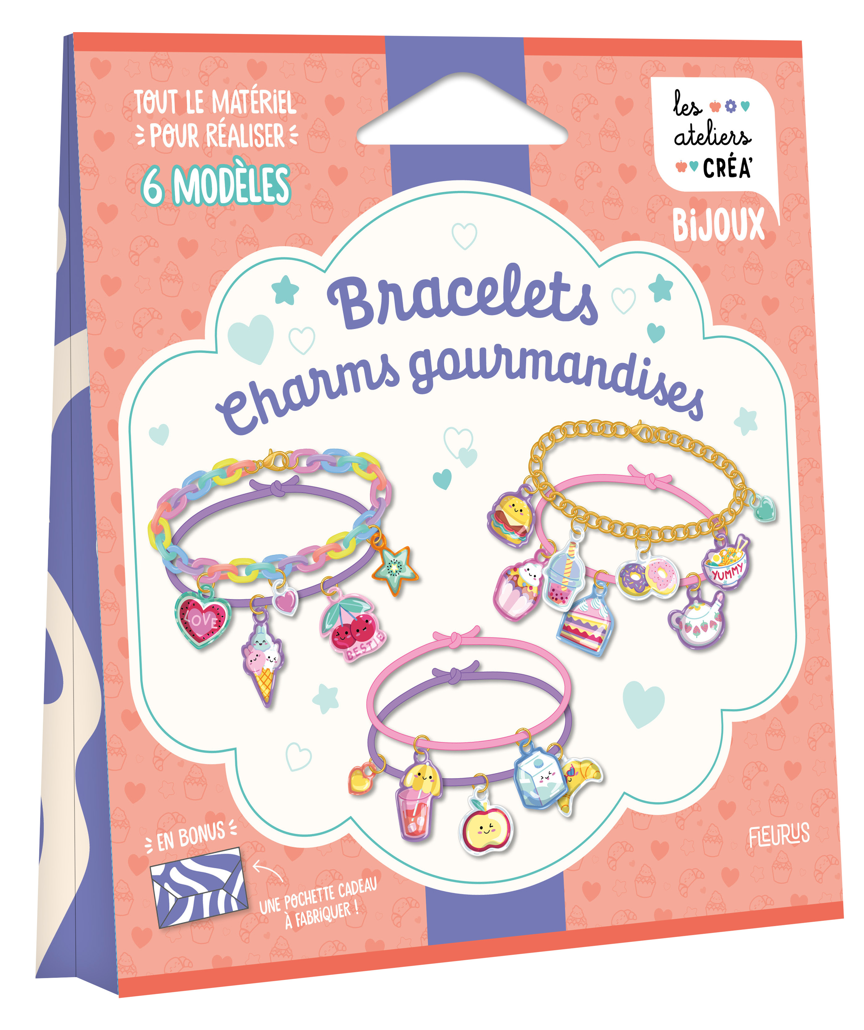 Bracelets Charms gourmandises -  - FLEURUS