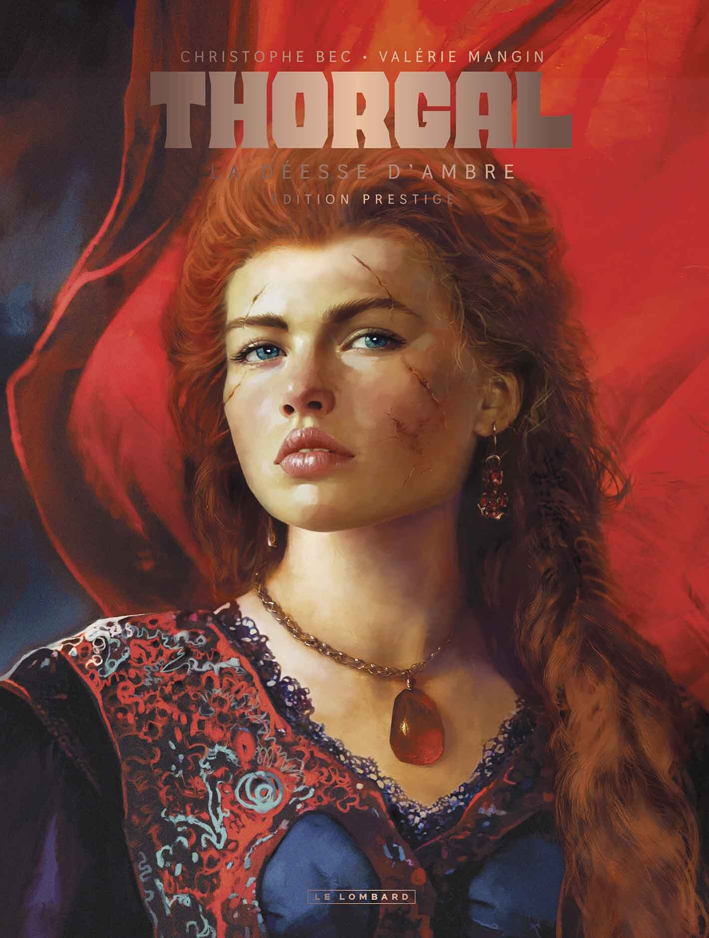 Thorgal Saga - La déesse d'ambre - Bec/Mangin - Edition prestige -  Mangin Valérie - LOMBARD