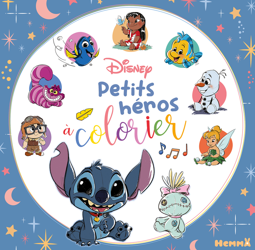 Disney - Petits héros à colorier -  Collectif - HEMMA