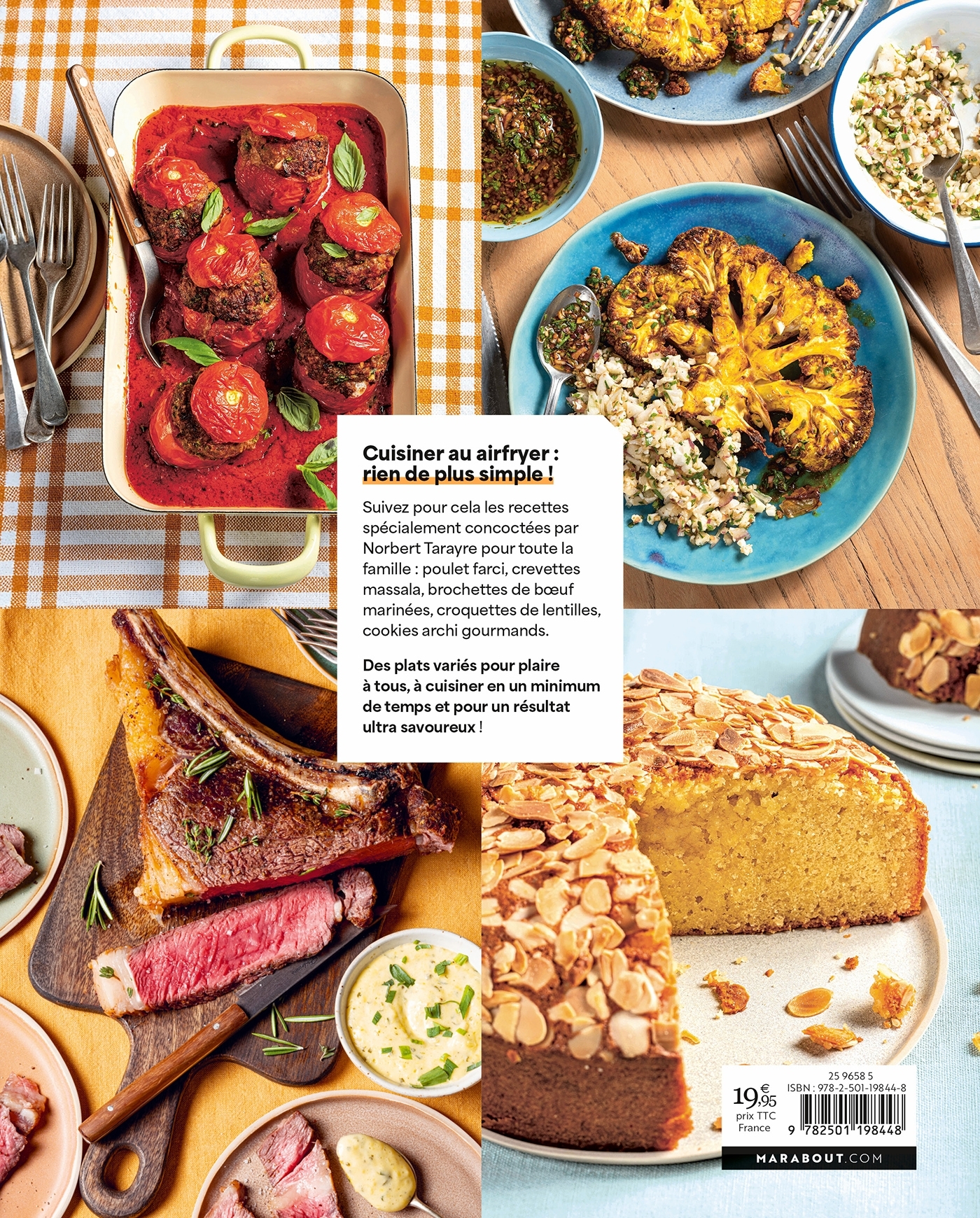 Chef de Famille - Ma cuisine au Airfryer - Norbert Tarayre - MARABOUT