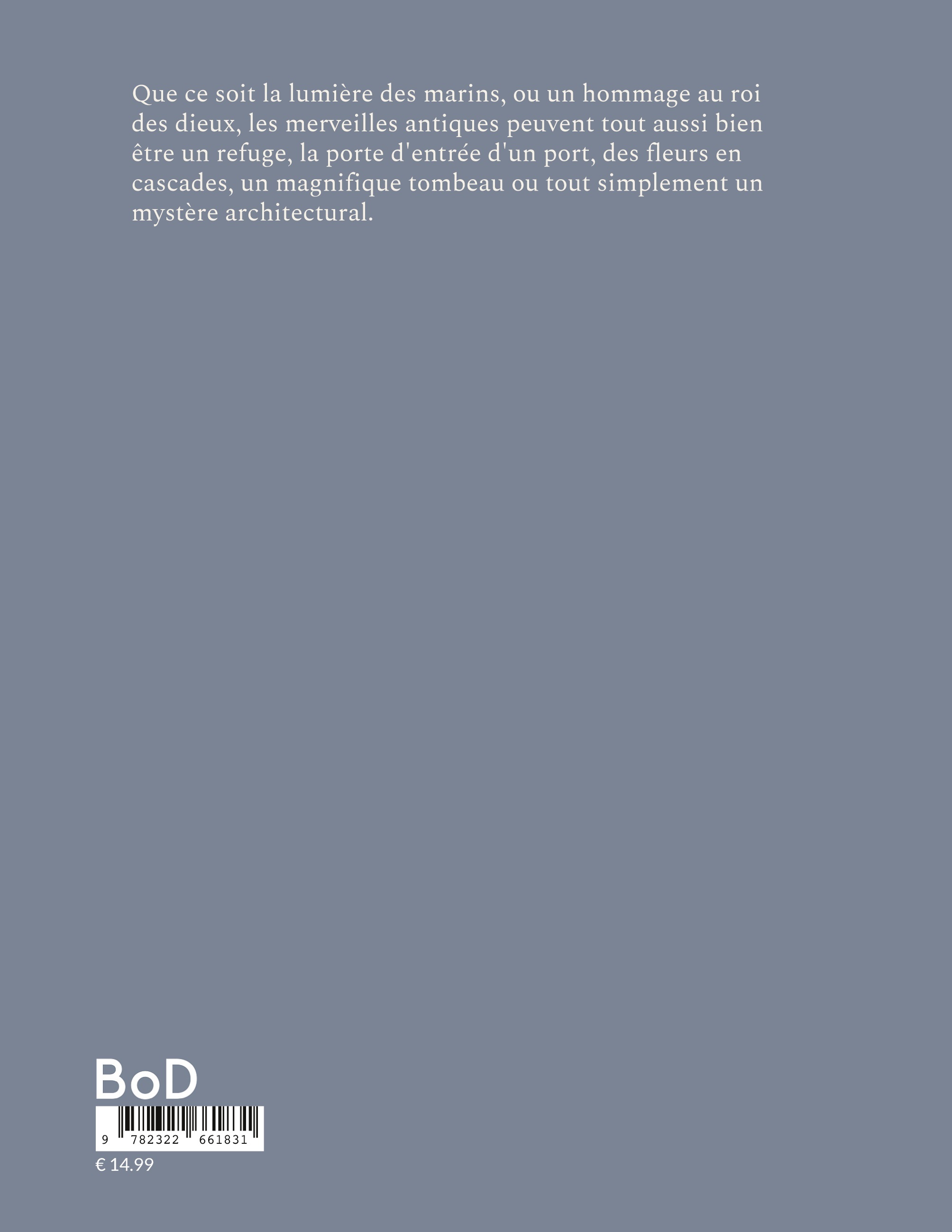 Les sept merveilles du monde antique -  ADSO SANDRINE, Sandrine Adso - BOOKS ON DEMAND