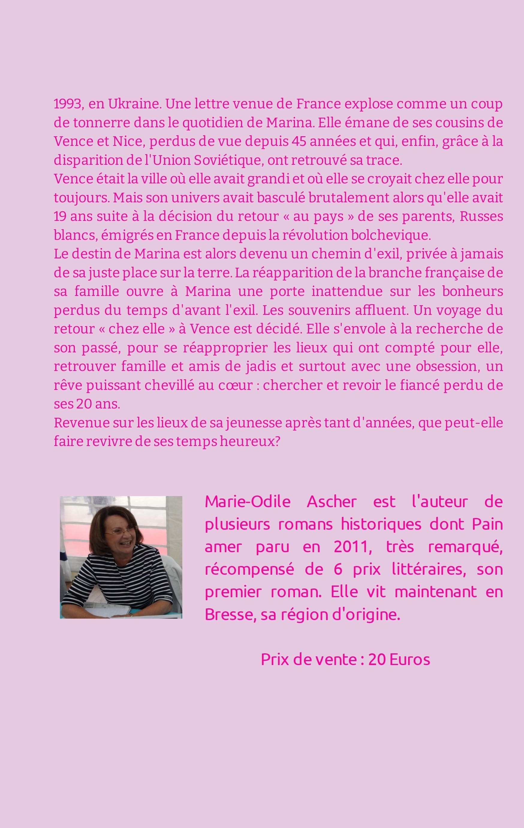 AUJOURD'HUI JE REVIENS CHEZ MOI - Marie-Odile Ascher - IL EST MIDI