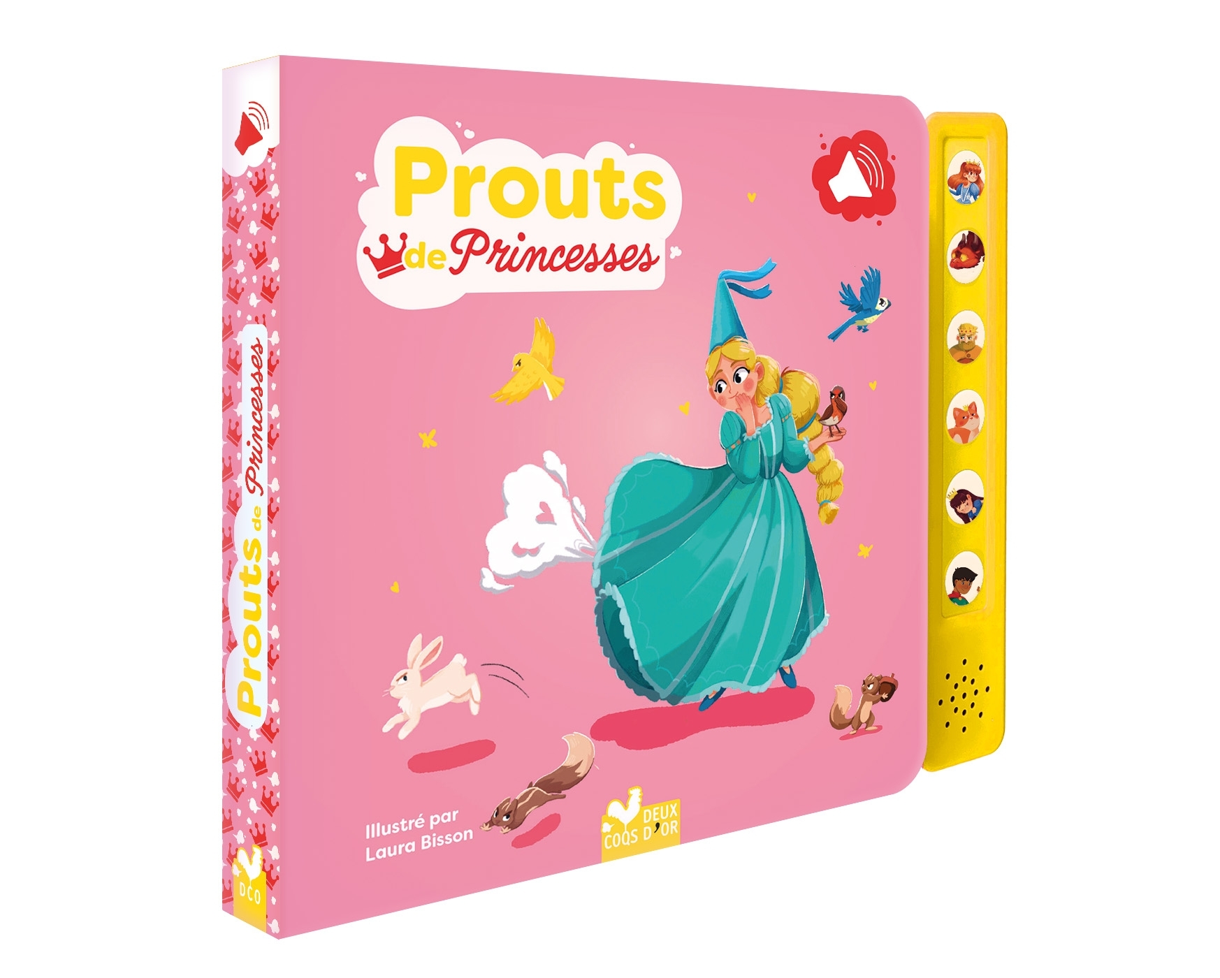Prouts de princesses - livre sonore avec boitier -  - DEUX COQS D OR