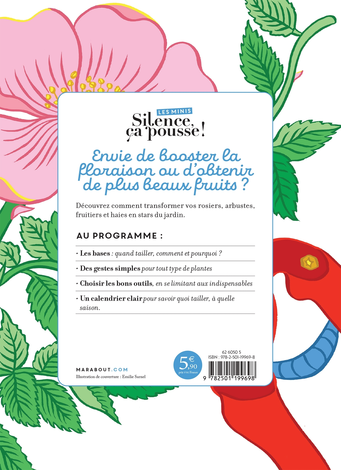 Les minis Silence ça pousse ! J'apprends les techniques de taille - Stéphane Marie - MARABOUT