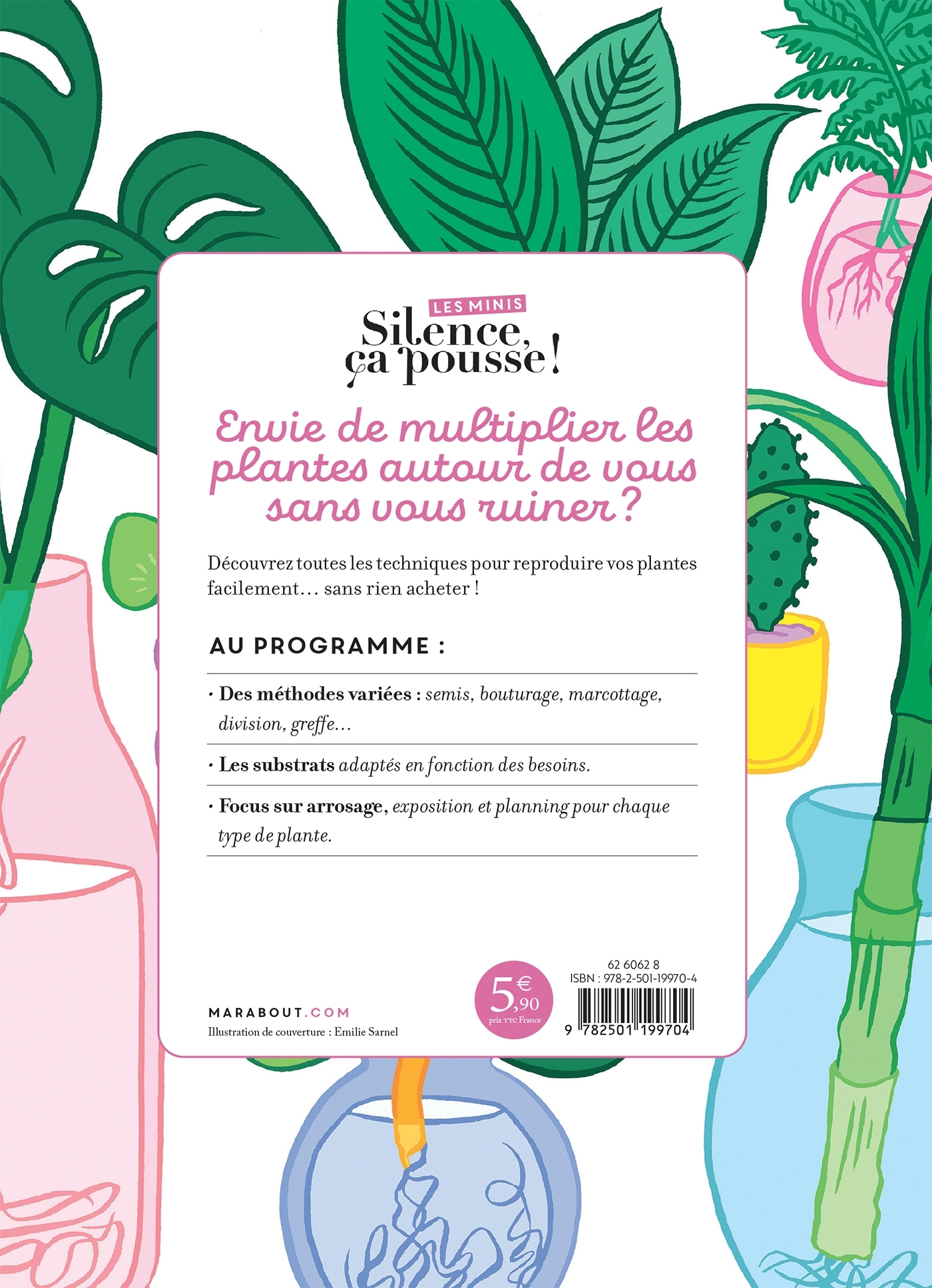 Les minis Silence ça pousse ! Je multiplie mes plantes à l'infini - Stéphane Marie - MARABOUT