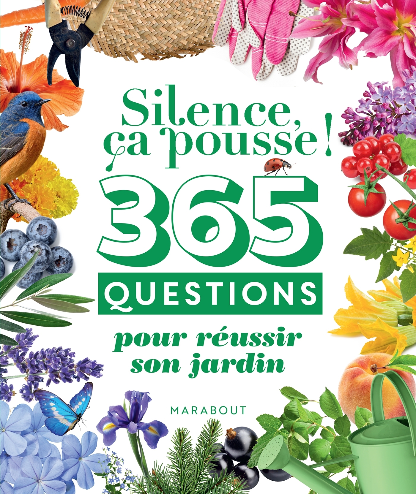 Silence ça pousse ! 365 questions pour réussir son jardin - Bénédicte BOUDASSOU - MARABOUT