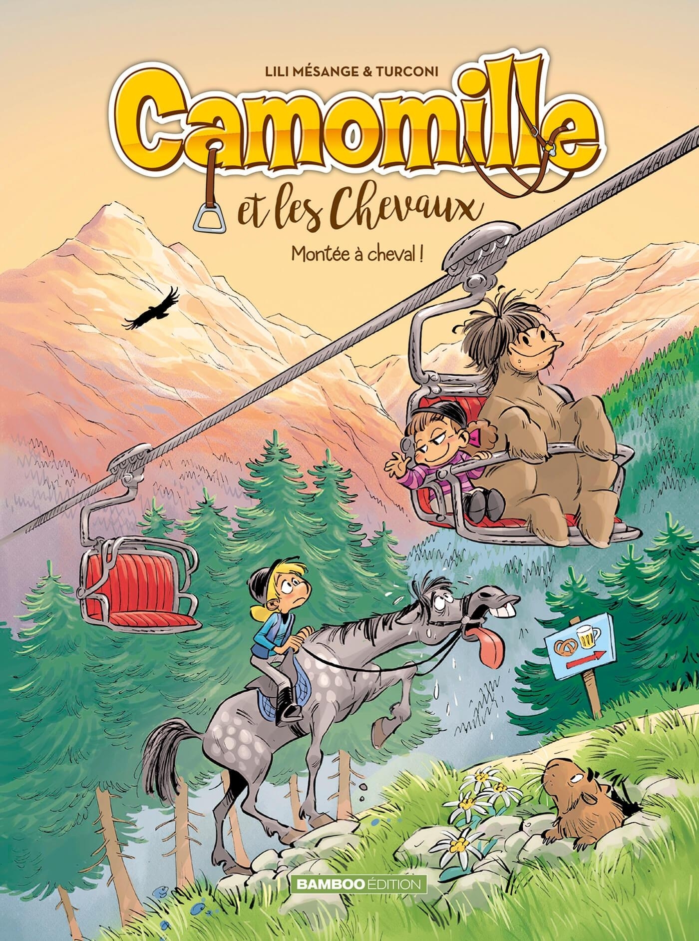 Camomille et les chevaux - tome 14 - Lili Mésange - BAMBOO
