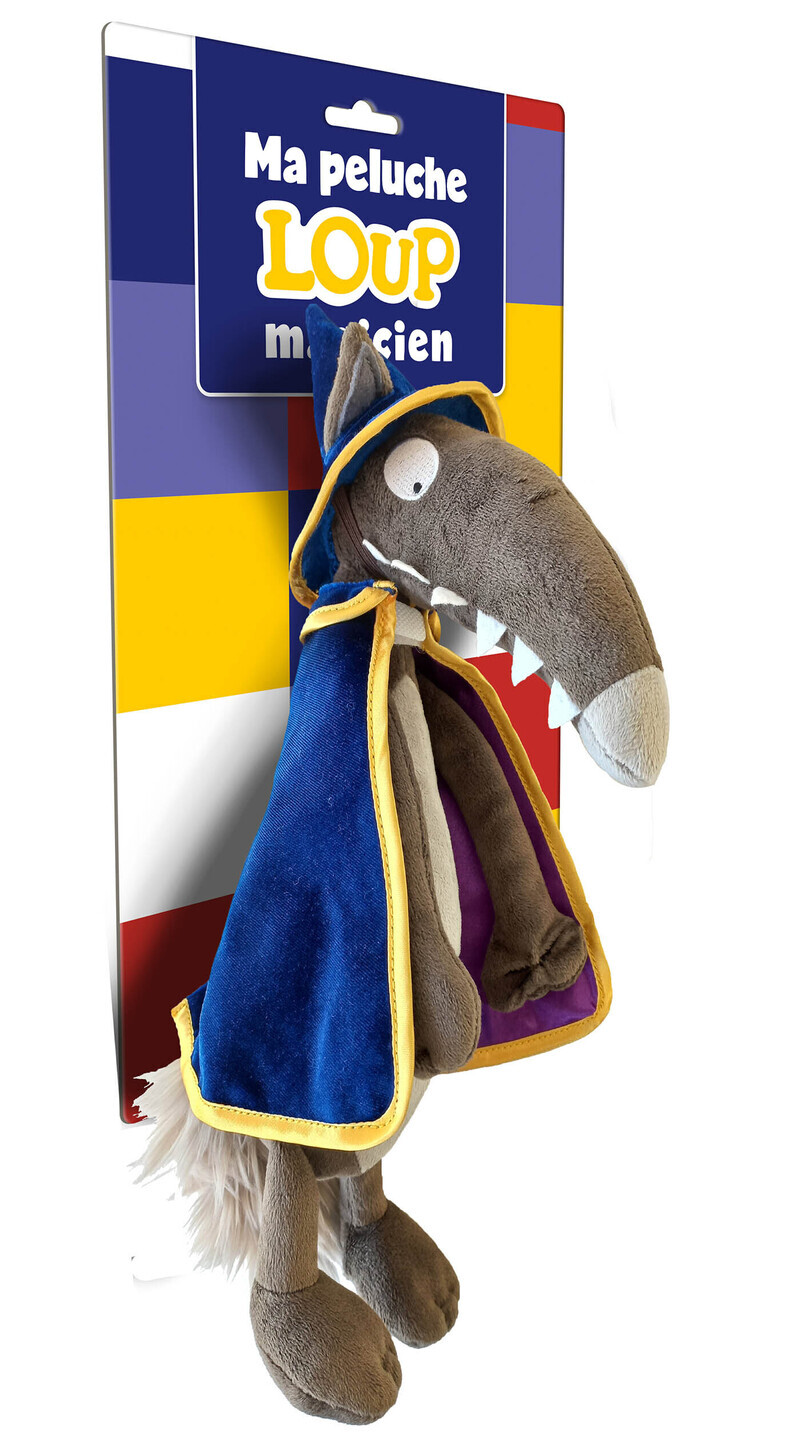 Ma peluche de loup magicien - Orianne LALLEMAND - AUZOU
