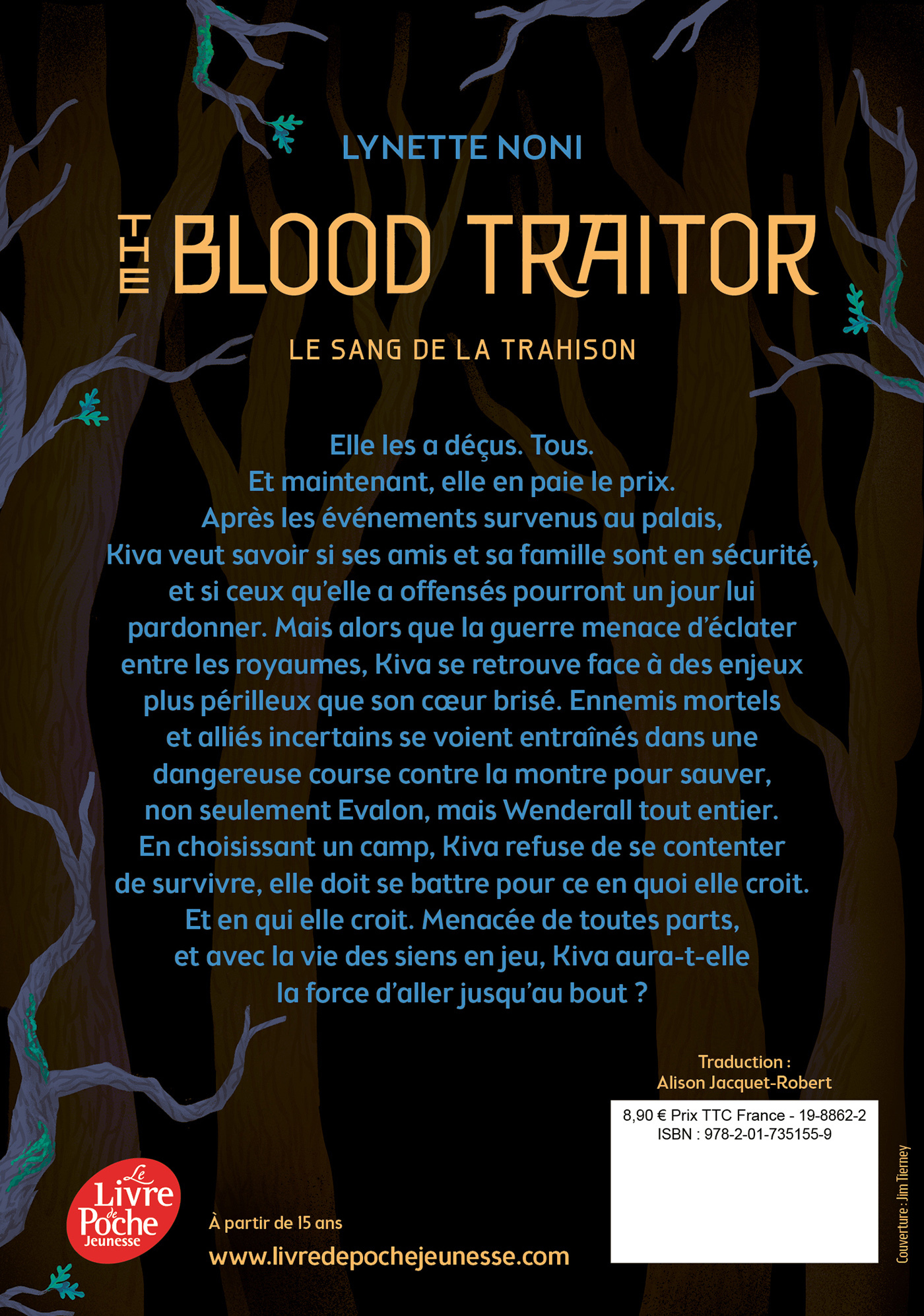 The Prison Healer - Tome 3 - The Blood Traitor - Lynette Noni - POCHE JEUNESSE