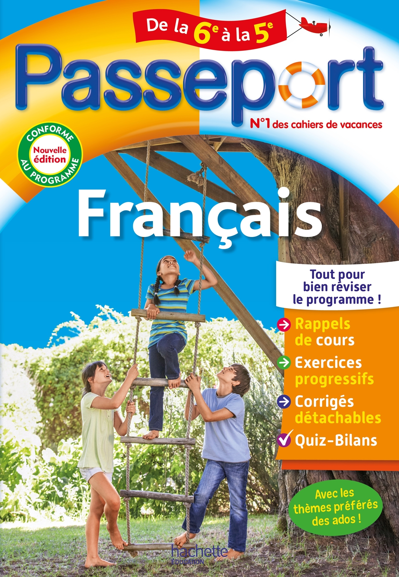 Passeport - Français - De la 6e à la 5e - Cahier de vacances 2025 - Isabelle Lisle - HACHETTE EDUC