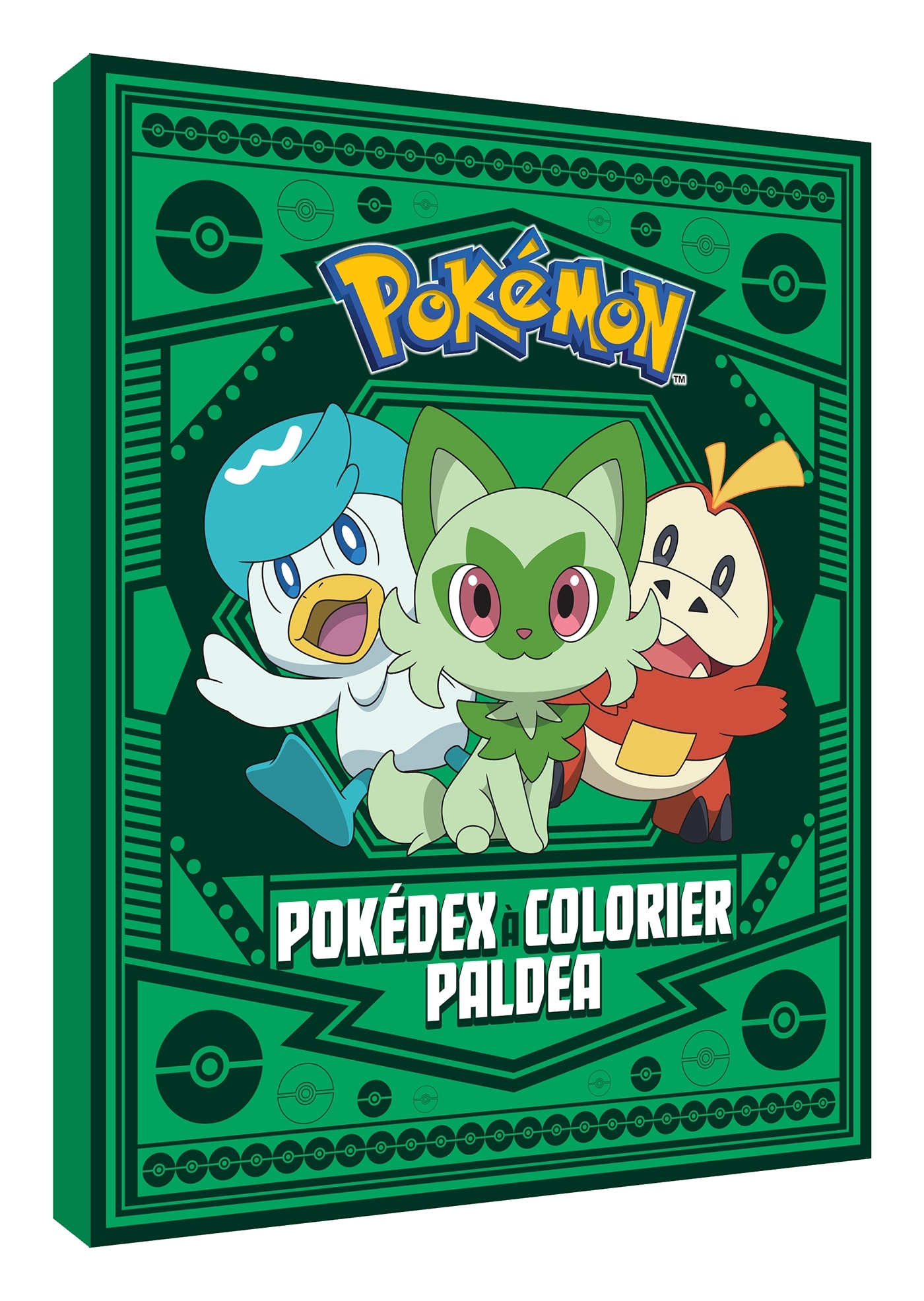 Pokémon - Pokedex à colorier Paldea - ERICK ALEXANDERSON ROSAS,   - HACHETTE JEUN.